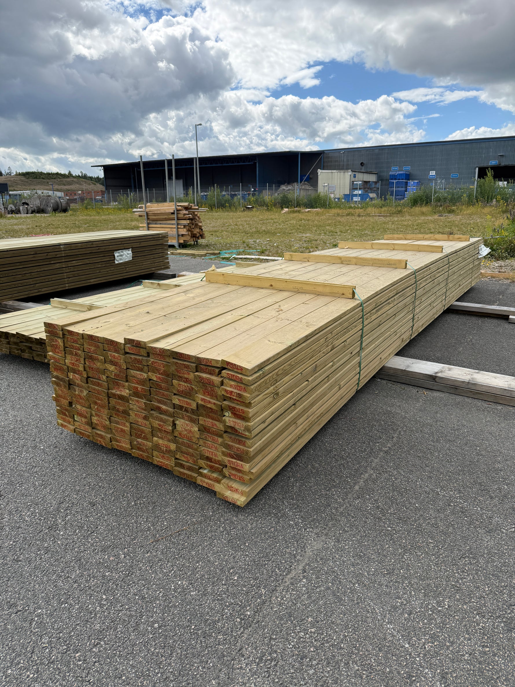 Paket Tryckimpregnerad Trall 28×120 mm, 153 st 5,40 m (G4-2)
