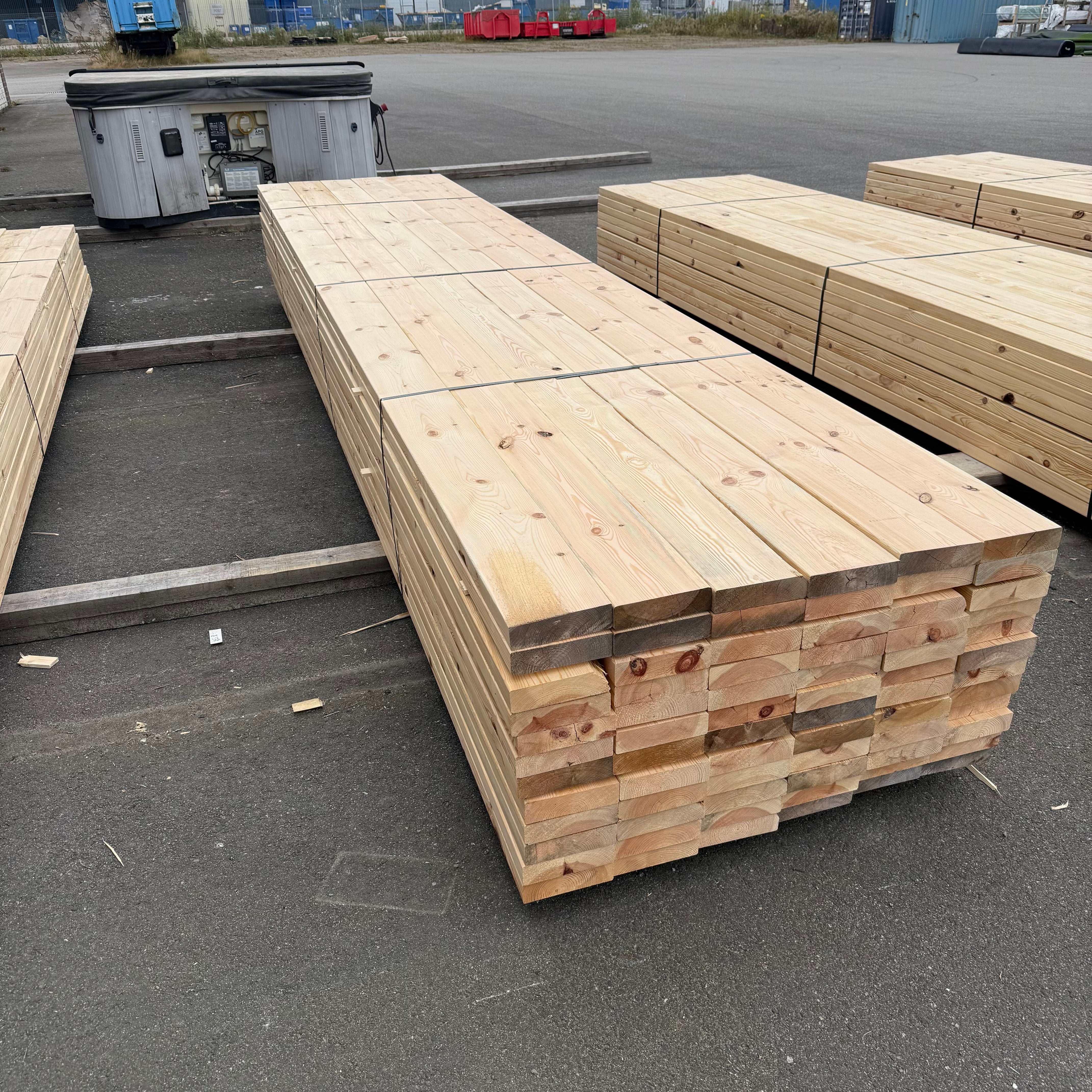 Paket Reglar 45x170mm – 72 st (4,80 m, furu)