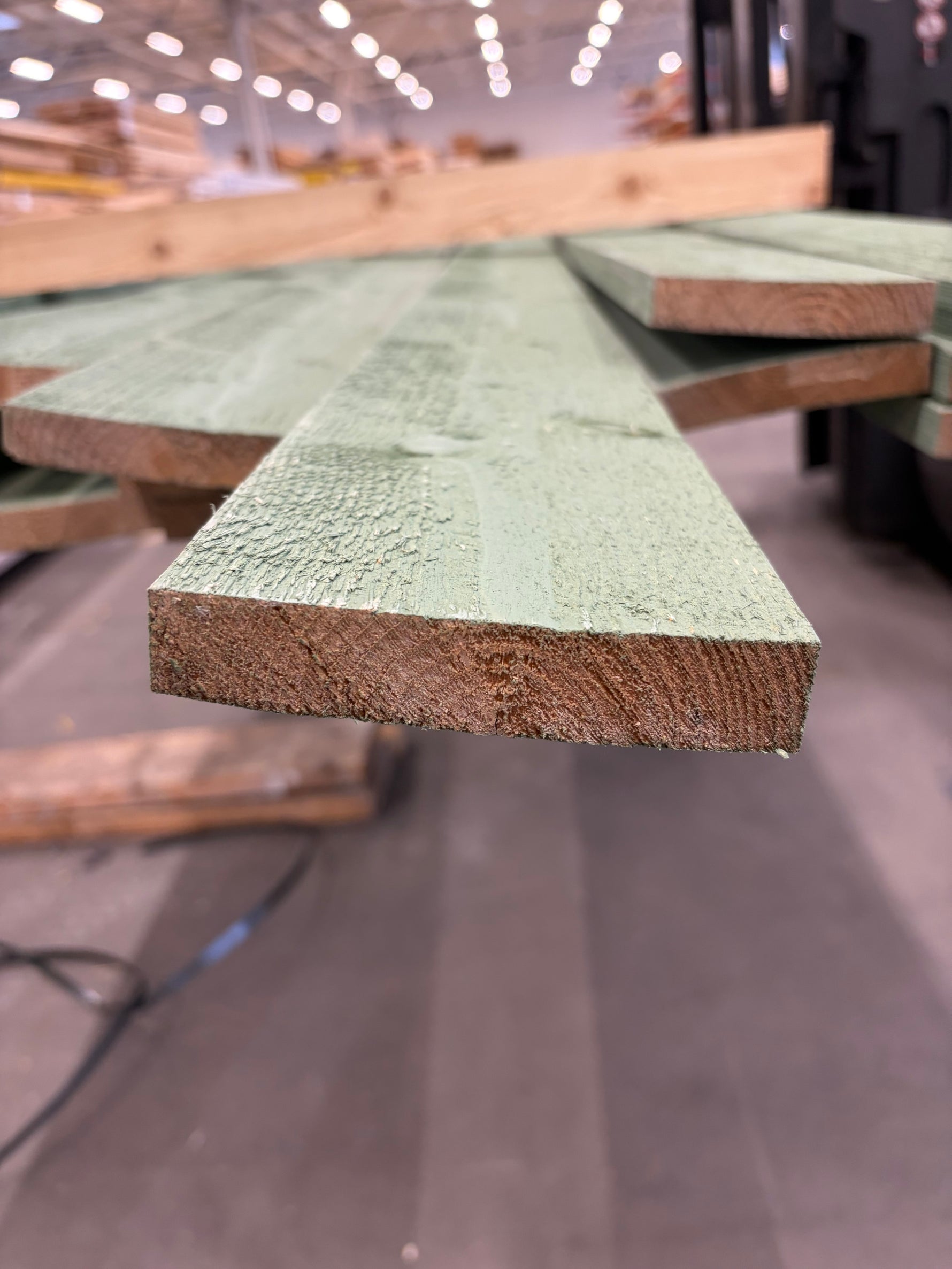Paket finsågade brädor 21x110 4.80 m 19 st grön - Spirec