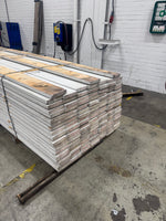 Paket Finsågad Panel 28x145mm- 4.20m, 129st vit/ljusgrå - Spirec