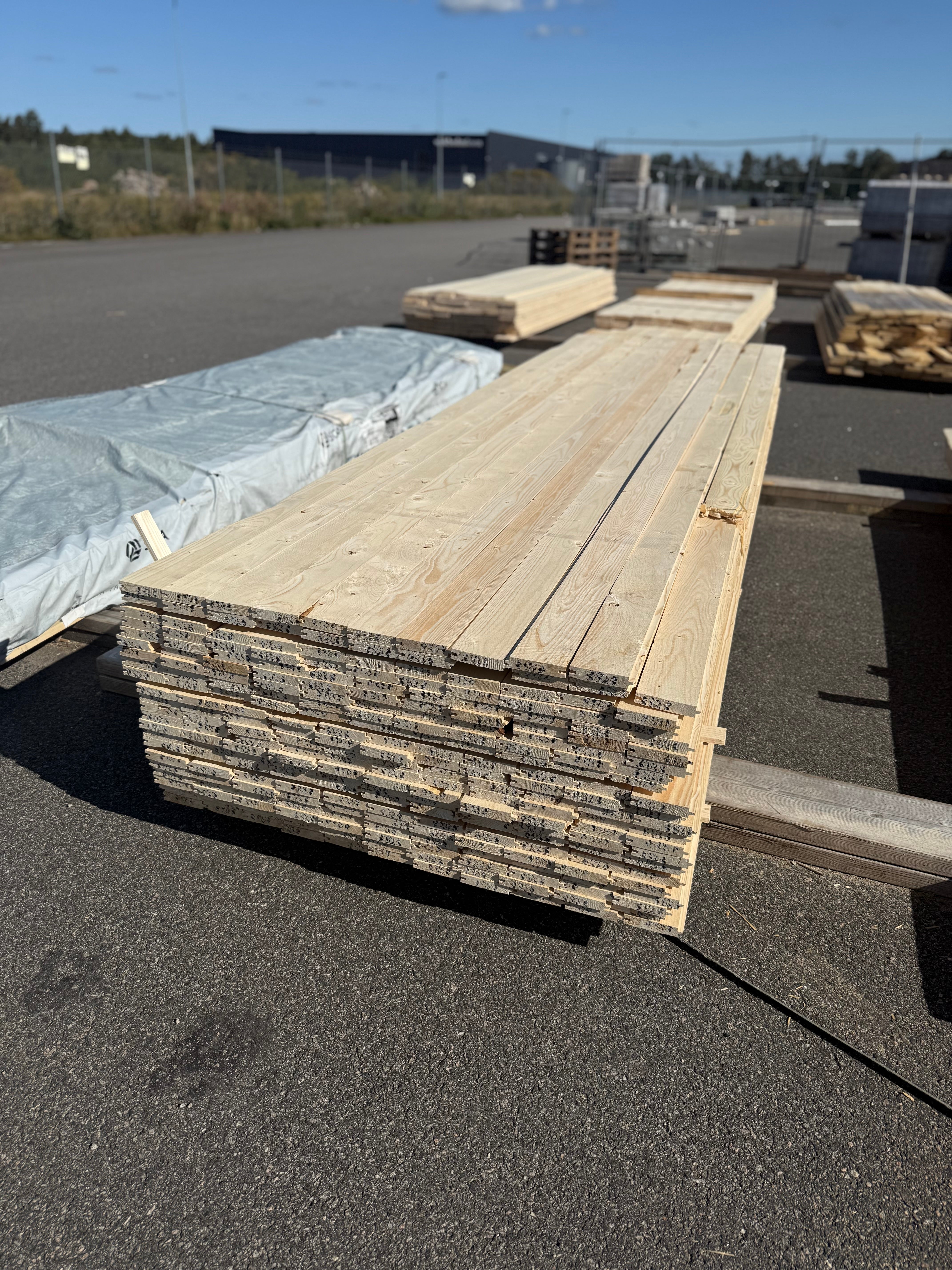 Råspont 20x100mm 3.60m – Andra sortering