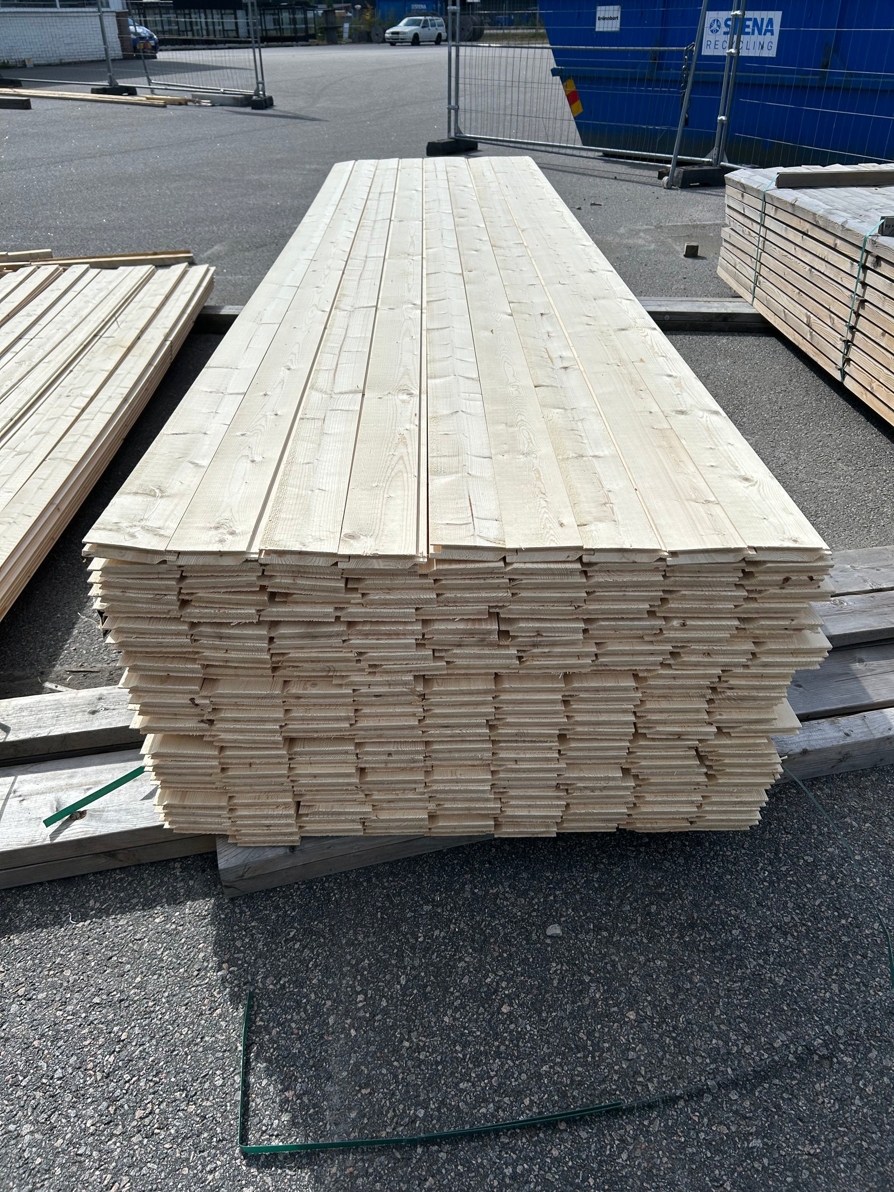 Paket Enkelfasspont 22x120mm 4,20m 225st Obehandlad Gran