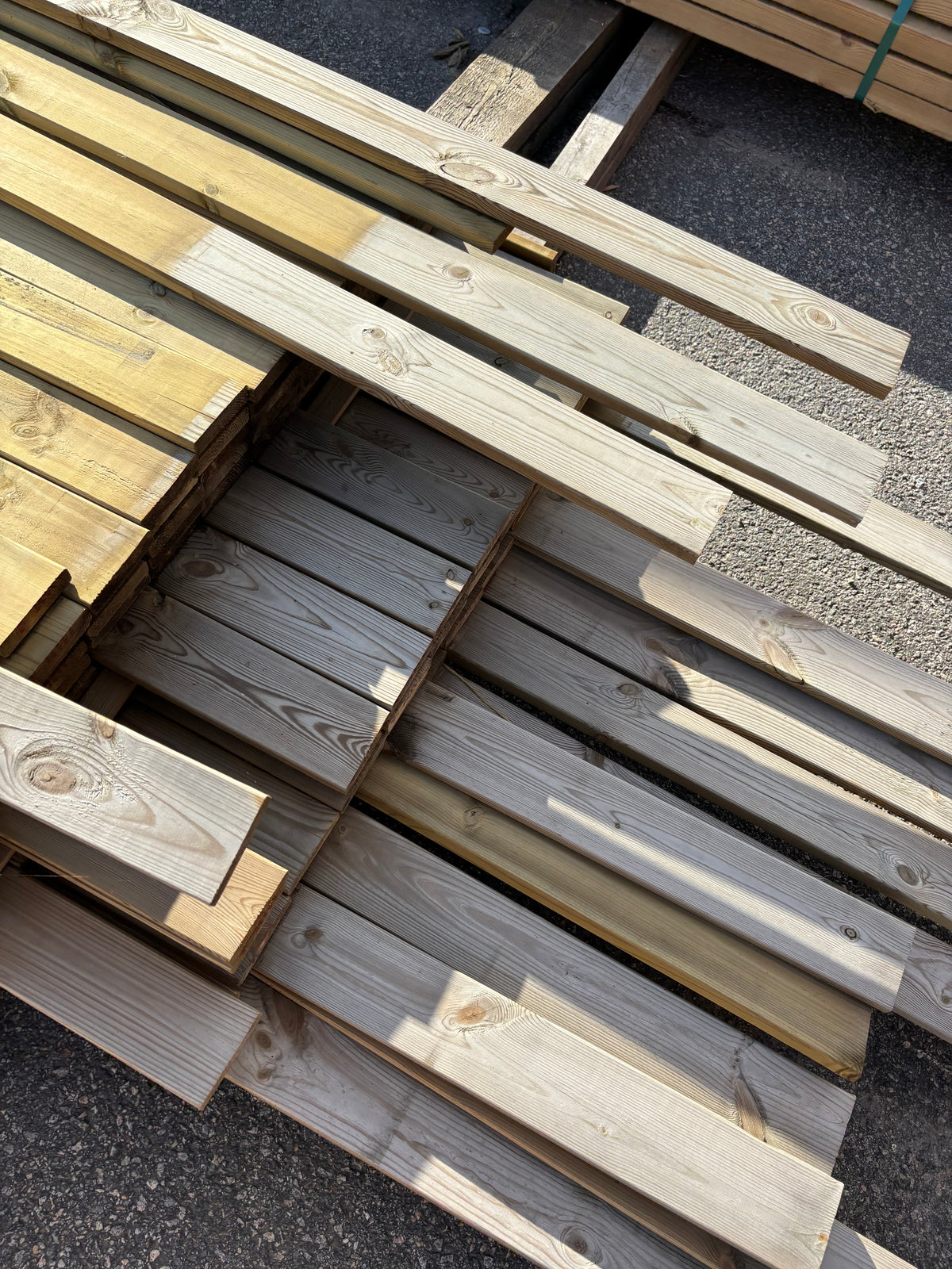 Parti Tryckimpregnerad Trall 22x95mm (2,40–4,50m) 120st