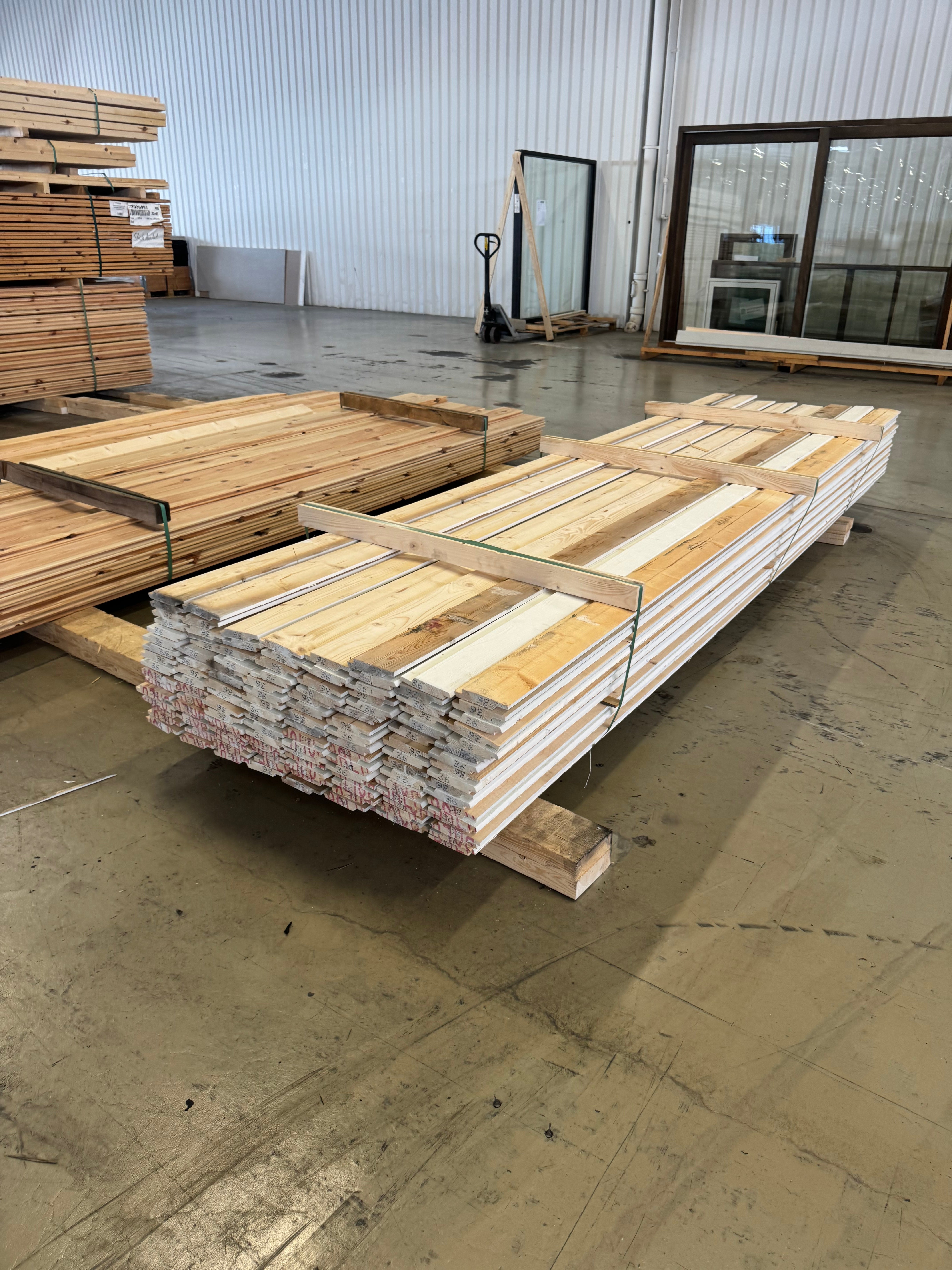 Paket Spårpanel Falsad Fasade 22x120 – 141st 3.60m