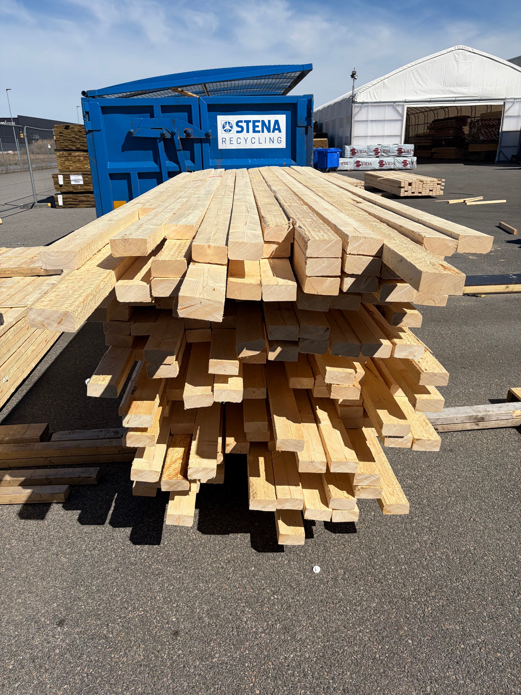 Paket Ohyvlade Reglar 45x90mm, 276st (2,7–3,9m) - Spirec