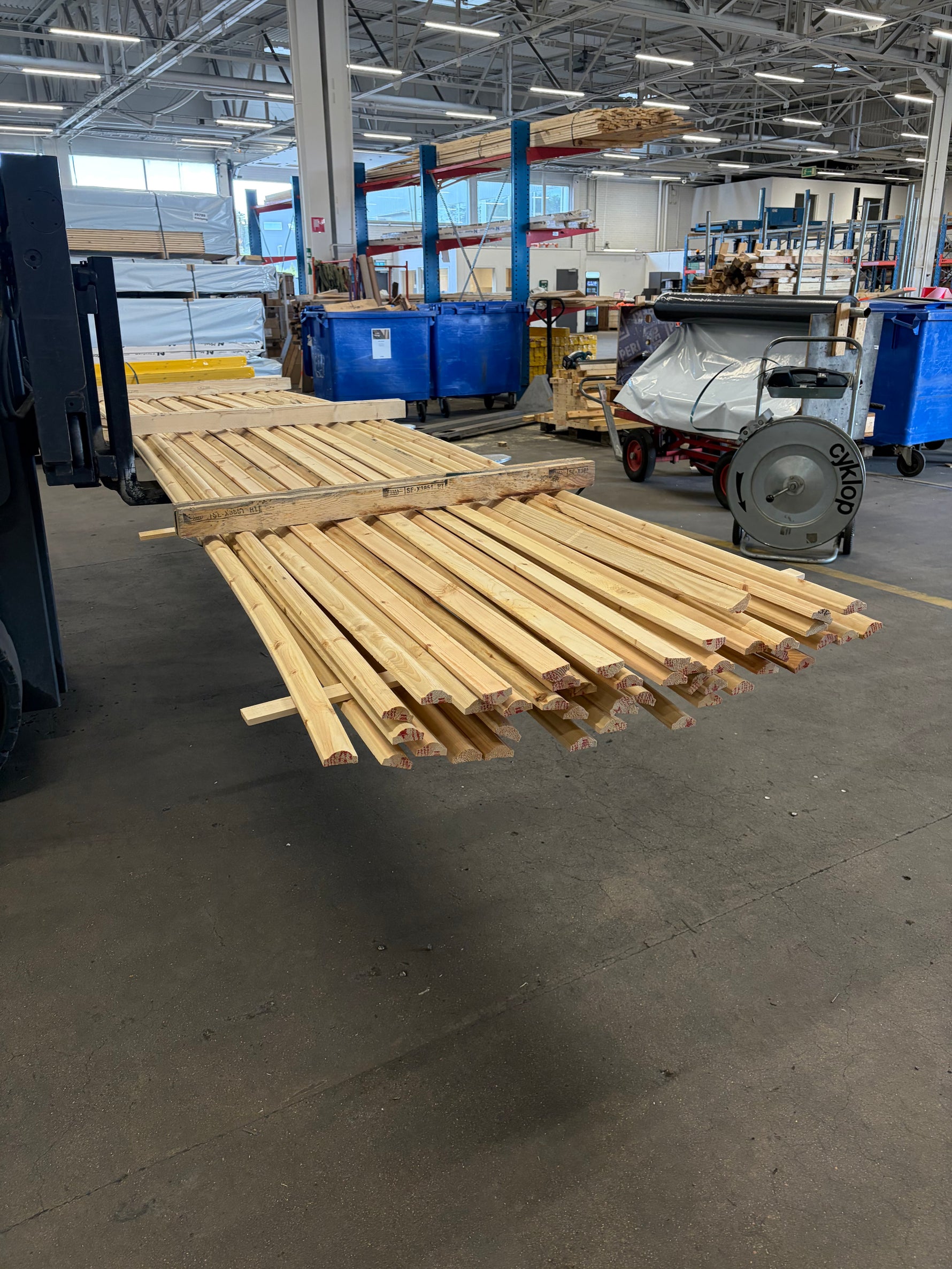 Paket Utsorterad Hattläkt 22x45mm, 45st (4.8m)
