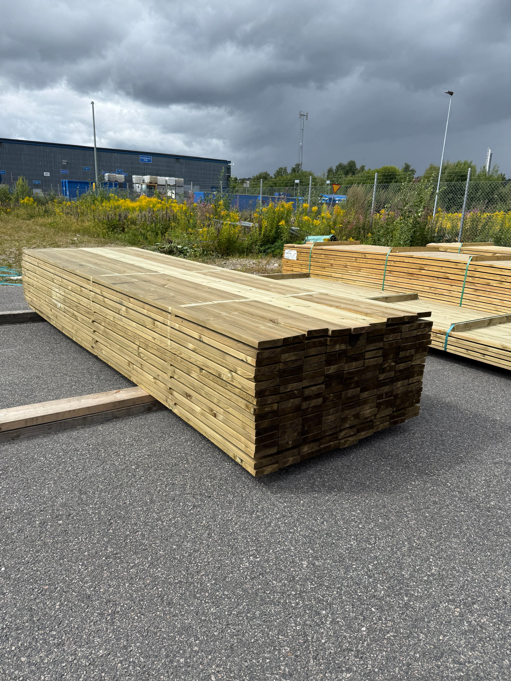 Paket Tryckimpregnerad Trall 28×120 mm, 153 st 3,60 m (G4-3)