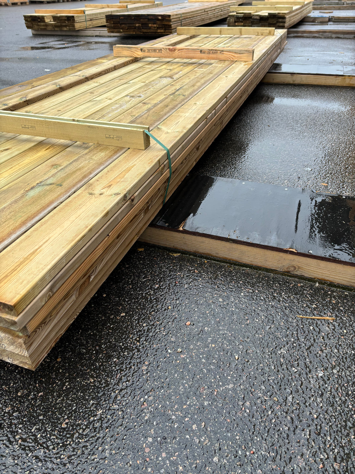 Paket Tryckimpregnerad Trall 28x120mm 4,20m 58st