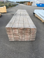 Paket Finsågade Brädor 22x195 mm – 4,80 m 130st (Fuktskadat)