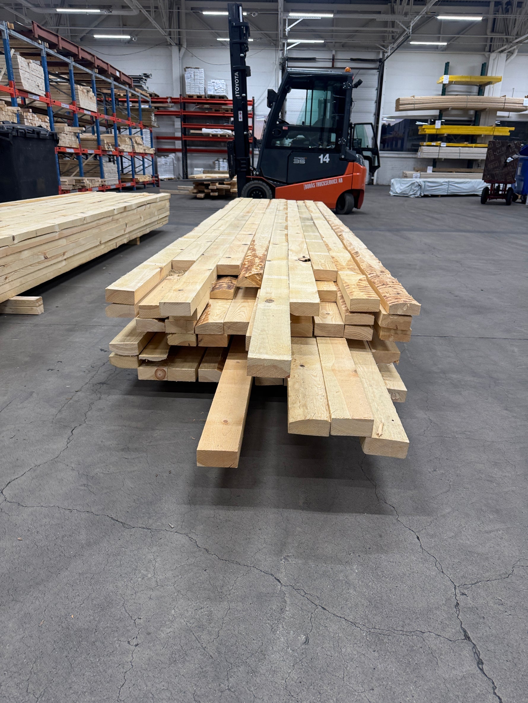 Paket Ohyvlade Reglar 47x100mm (4,20-5,40m) 70st Furu