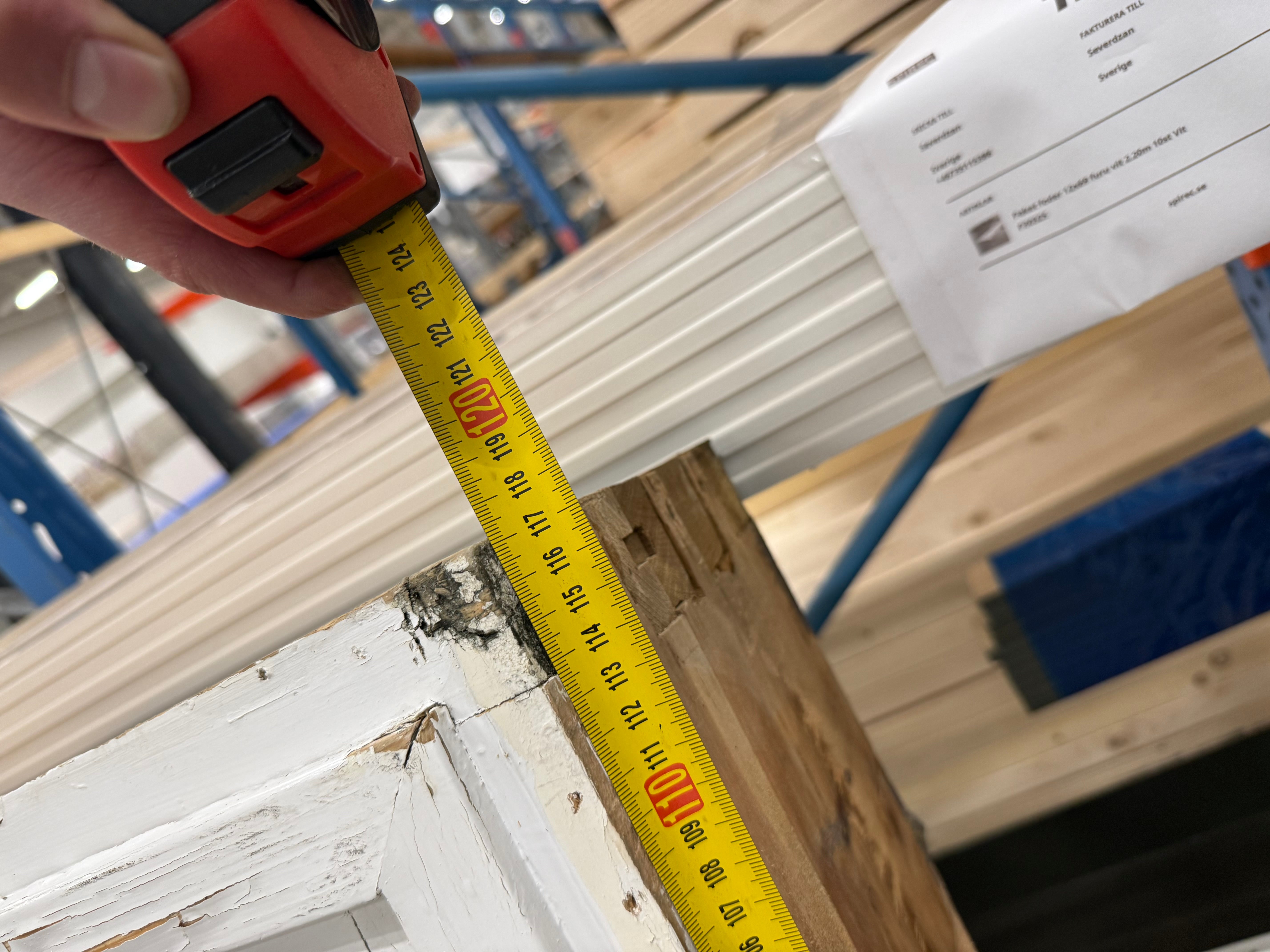 Fönster 1130x1172mm (Begagnat)