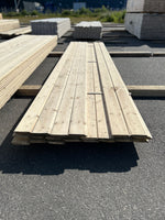 Paket Ytterpanel Dubbelfasspont 22x145mm, 22st 4.80m Obehandlad
