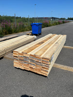 Paket Finsågade Brädor 28x170mm 100st 3.30m Obehandlade