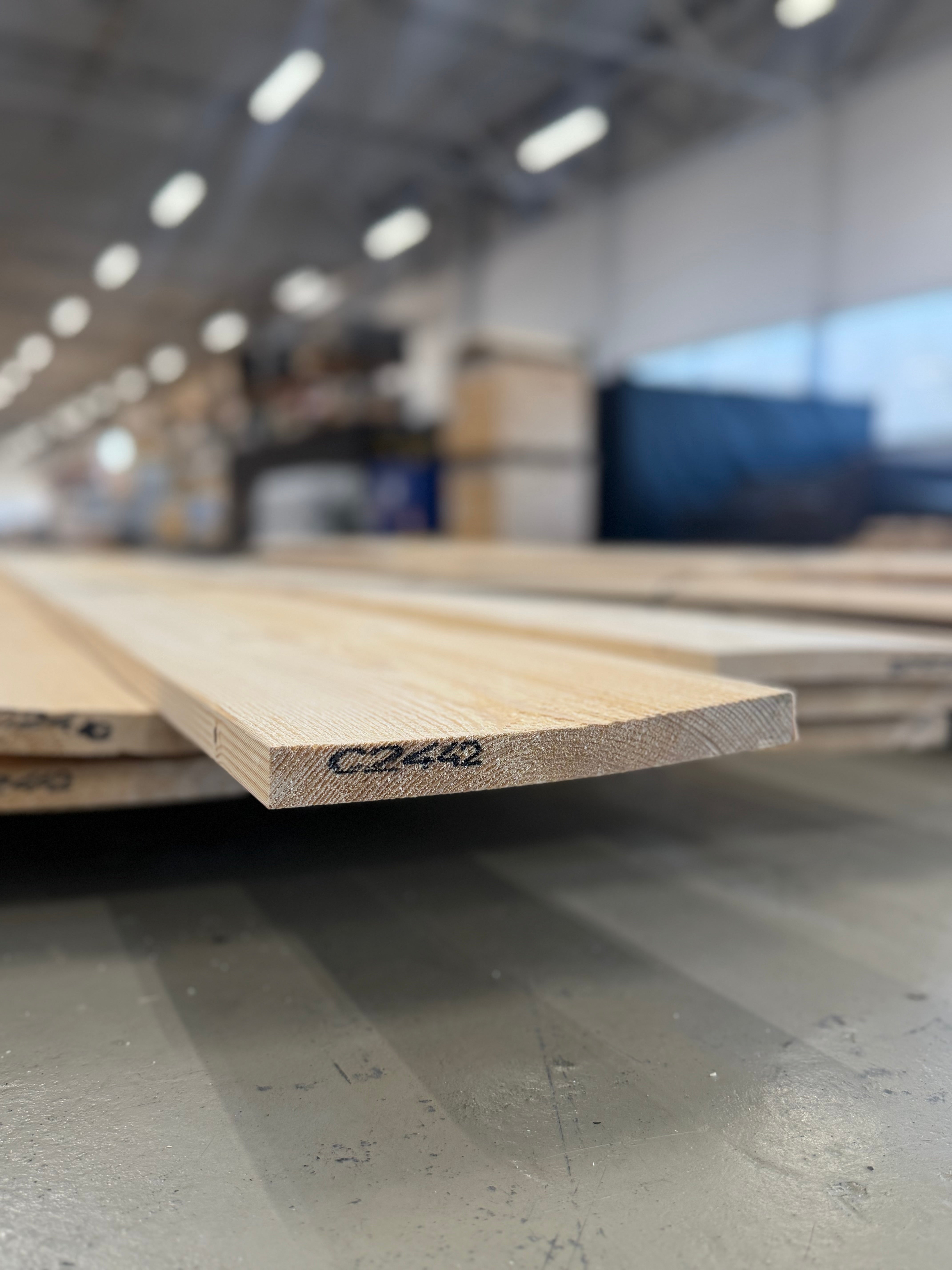 Paket Finsågad Ytterpanel 22x220mm 12st 4.20m