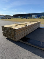 Paket Tryckimpregnerad Trall 28x120mm 4,20m 170st- Väderbitet