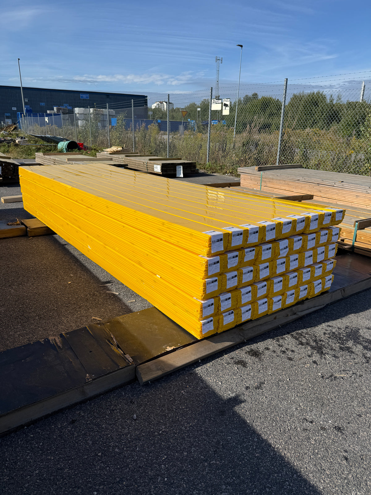 Parti Spårpanel 13x120mm 3,58m Furu – 141,7 kvm