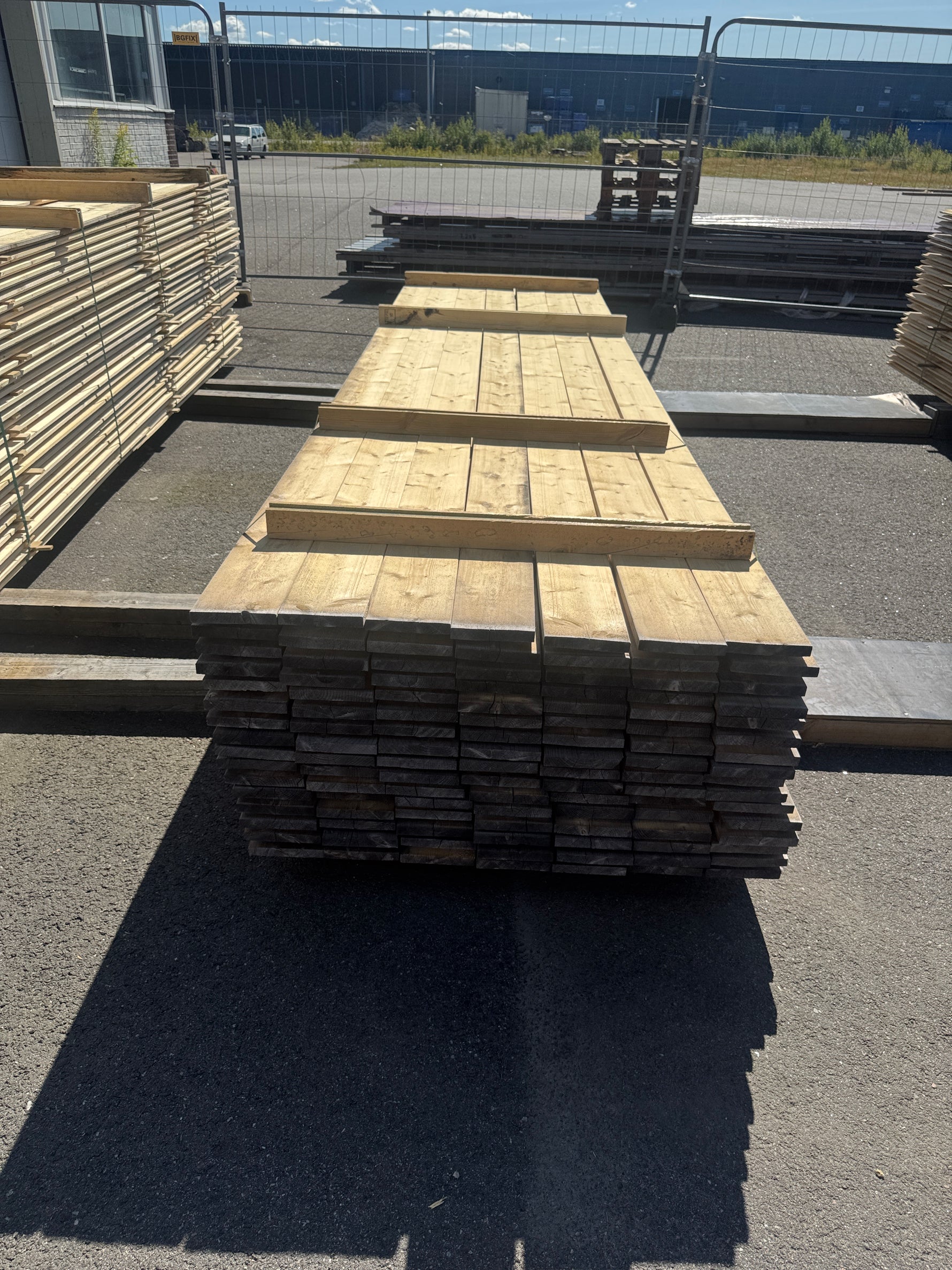 Paket Ytterpanel 22x145mm 4,20m 112st Obehandlad B-sortering