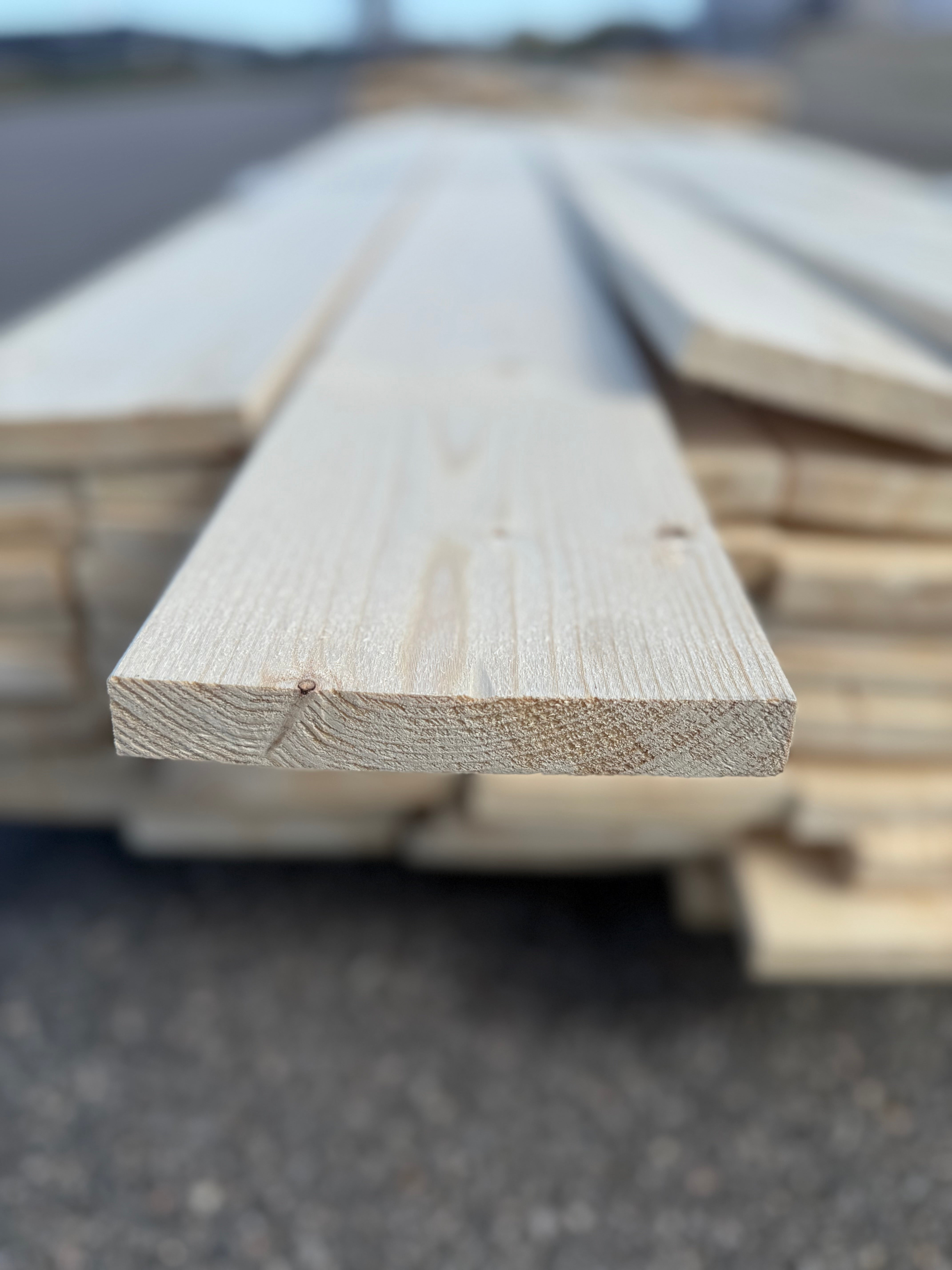 Paket Finsågad Panel 22x145mm 80st 3.0–5.40m – Andra sortering