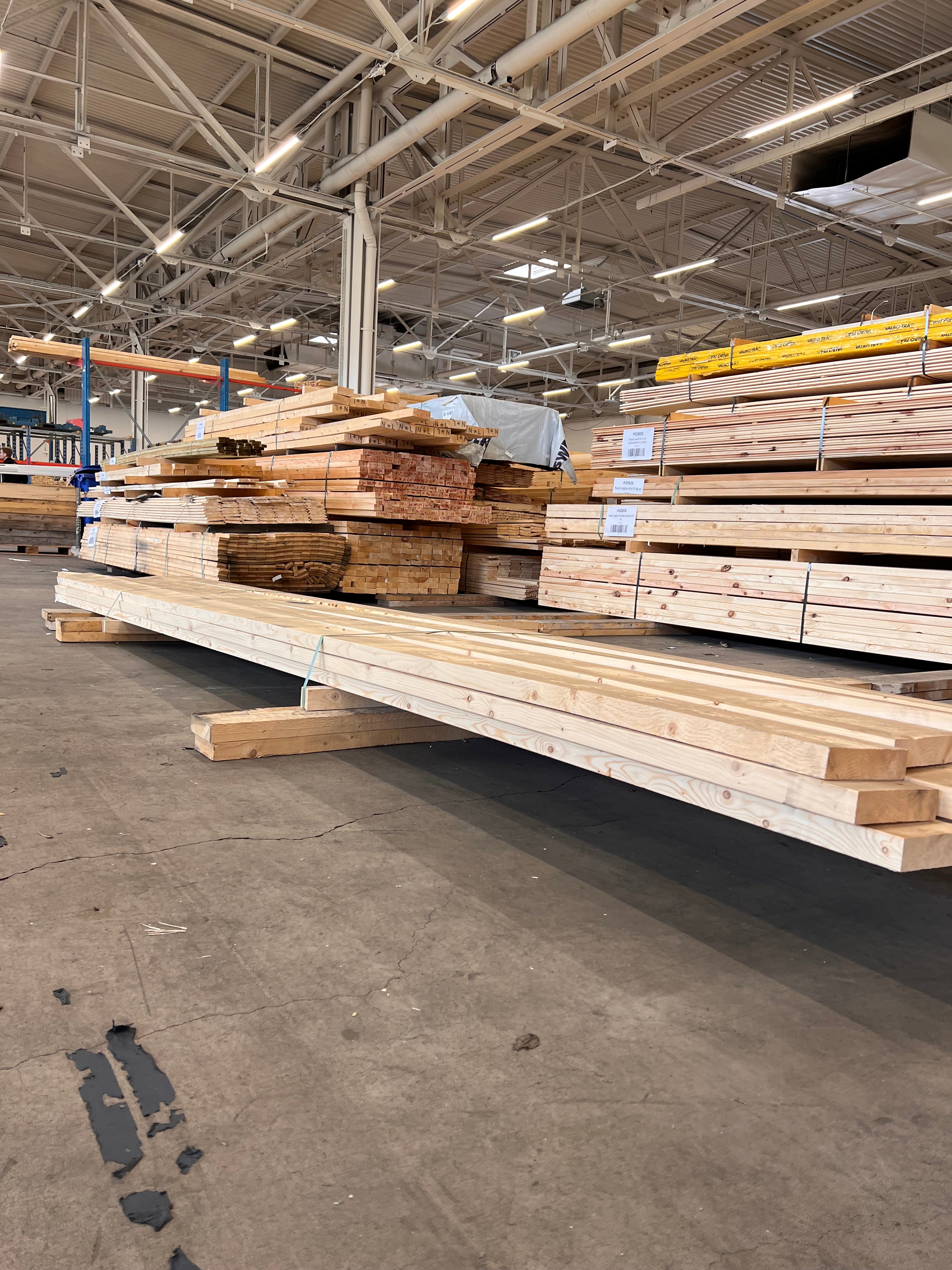 Paket Reglar 45x195mm C24 – 14 st (5,40 m, Gran)