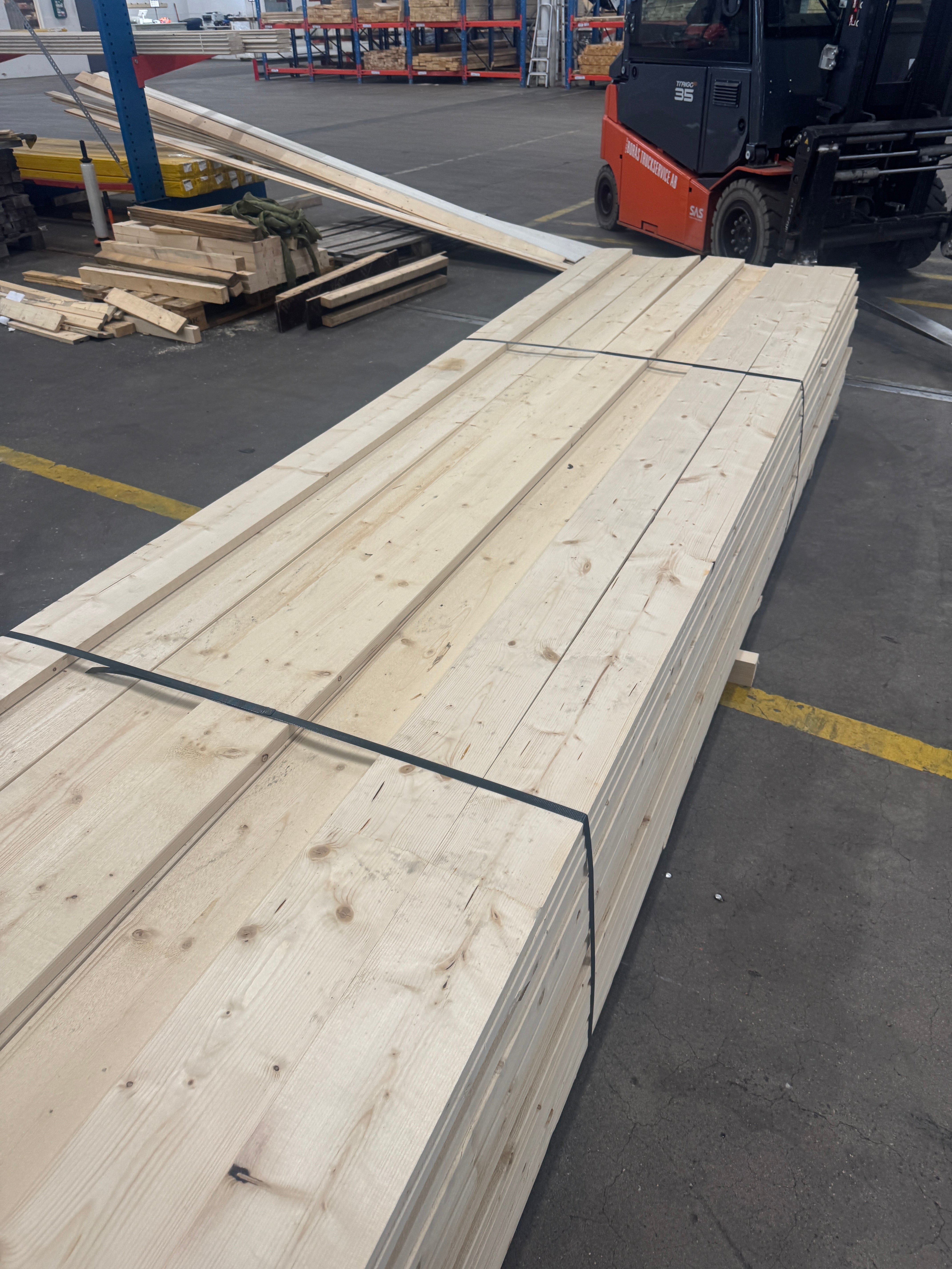 Paket Panel 21x145mm – 144 st 6,20 m (gran, prima, fingerskarvad, obehandlad)
