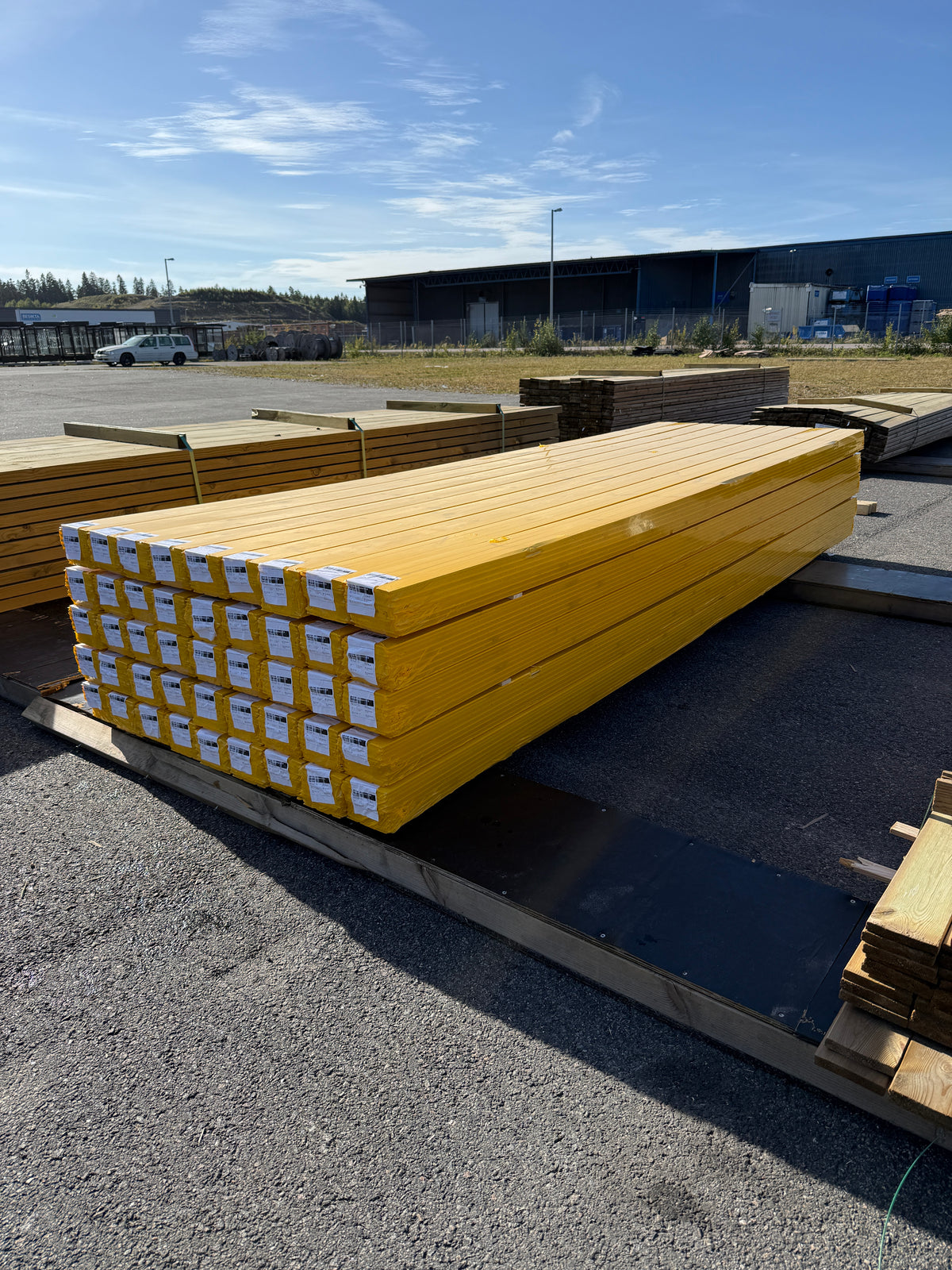 Parti Spårpanel 13x120mm 3,58m Furu – 141,7 kvm