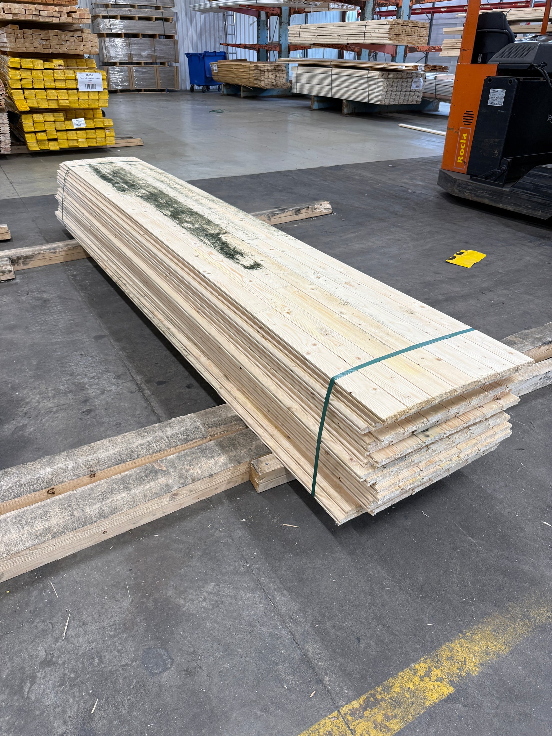 Paket Råspontluckor 20x540x3600mm 20st (Mögelskadade)