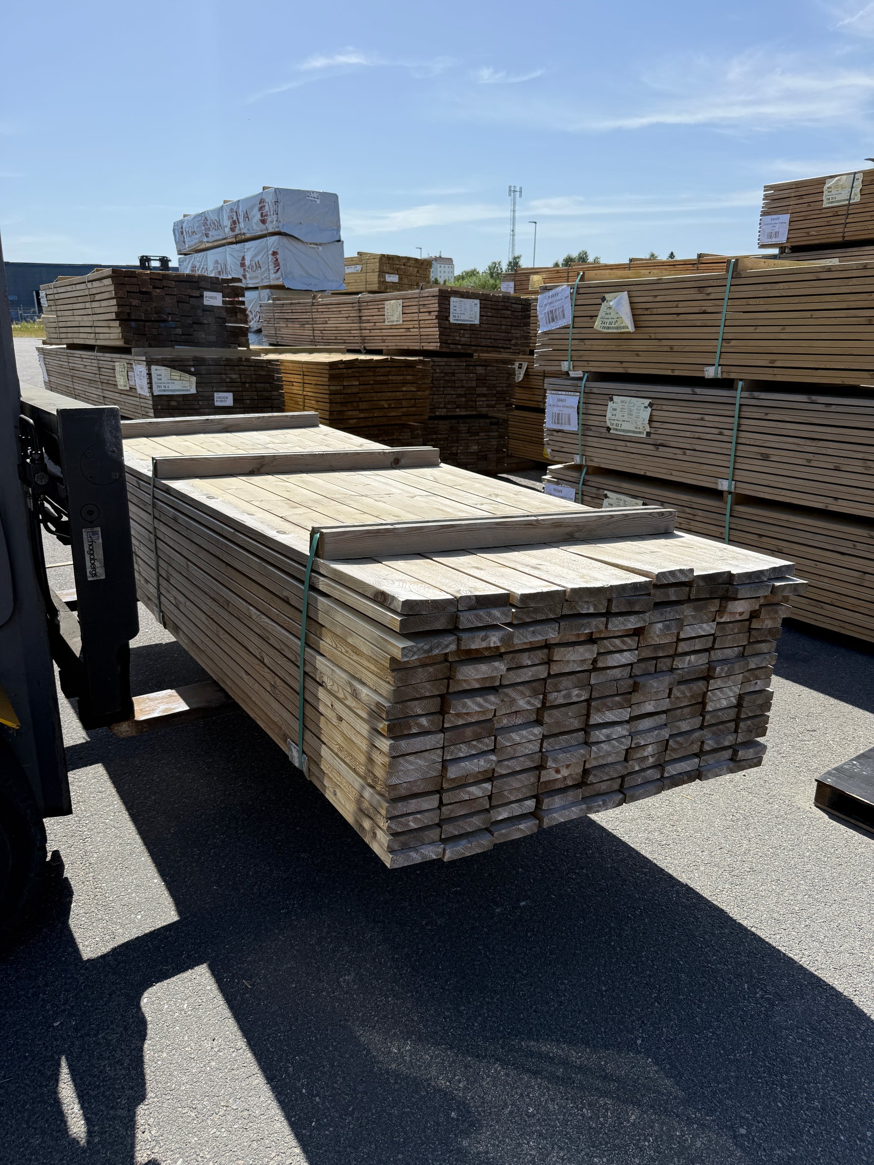 Paket Trall 28x120mm 3,00m 144st Impregnerad