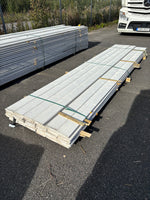 Paket Finsågade Brädor 22x145mm 3,90m 34st Grundmålade