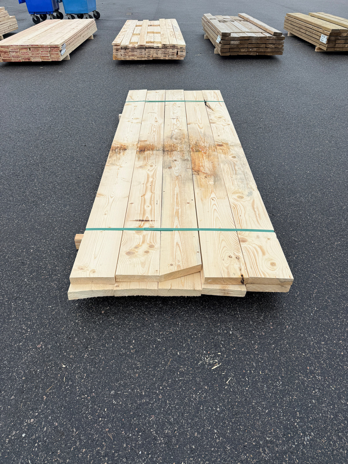 Paket Reglar 45x195mm Gran 2,70m – 10st (Fuktskada)