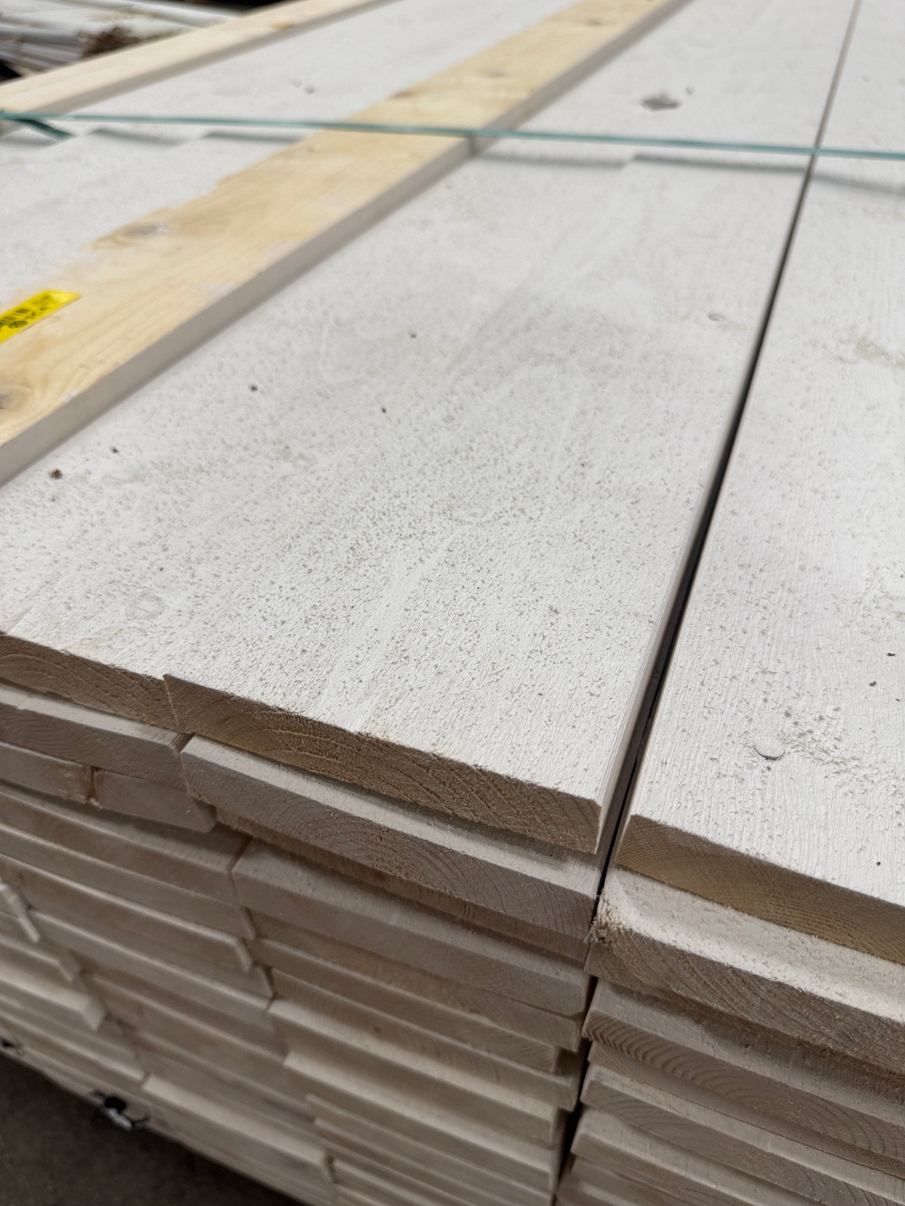 Paket Finsågad Panel 22x120mm 3,60m – 192 st Vit