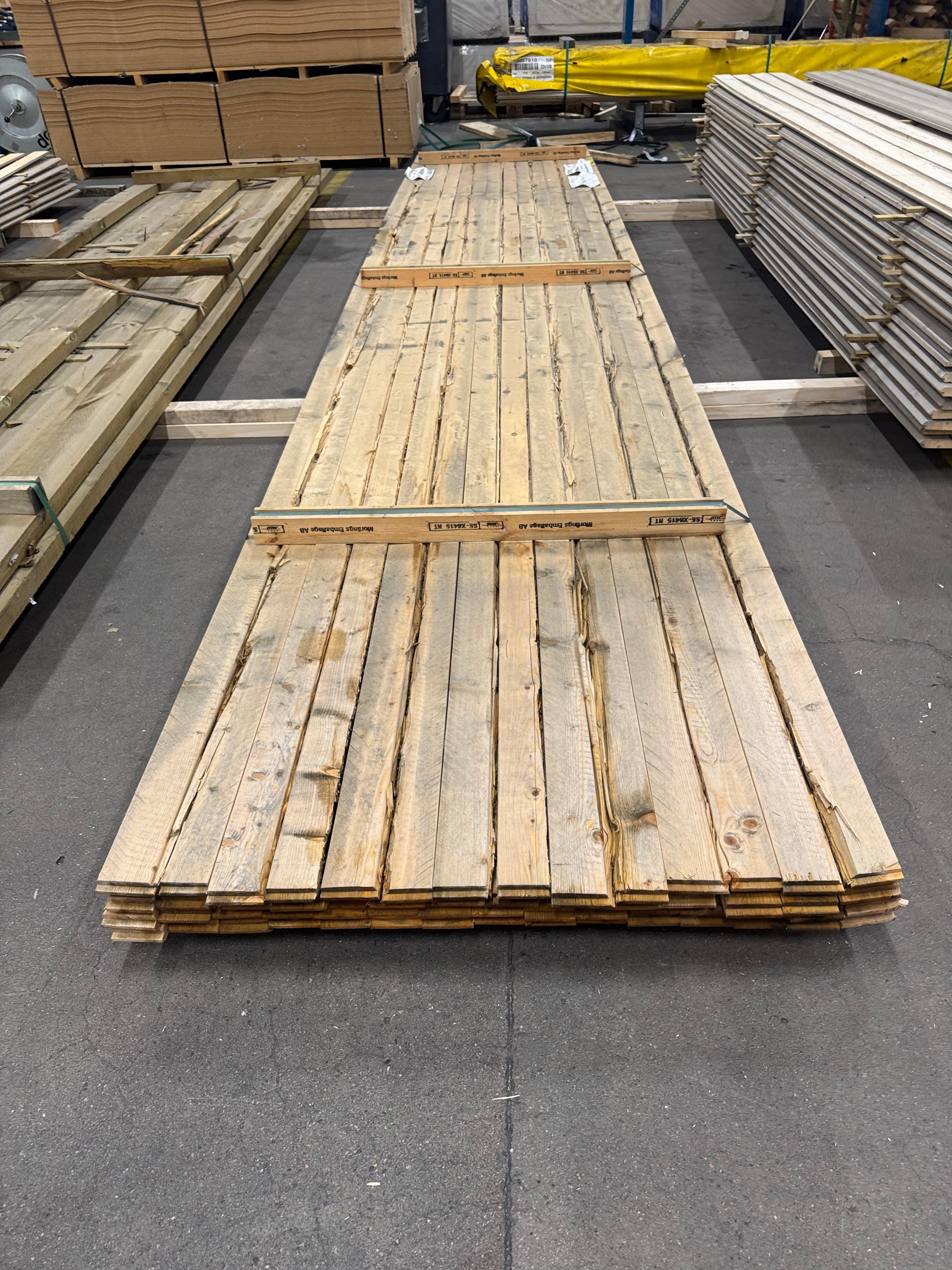 Paket Glespanel Felhyvlad 28x70mm – 60 st (5,40 m)