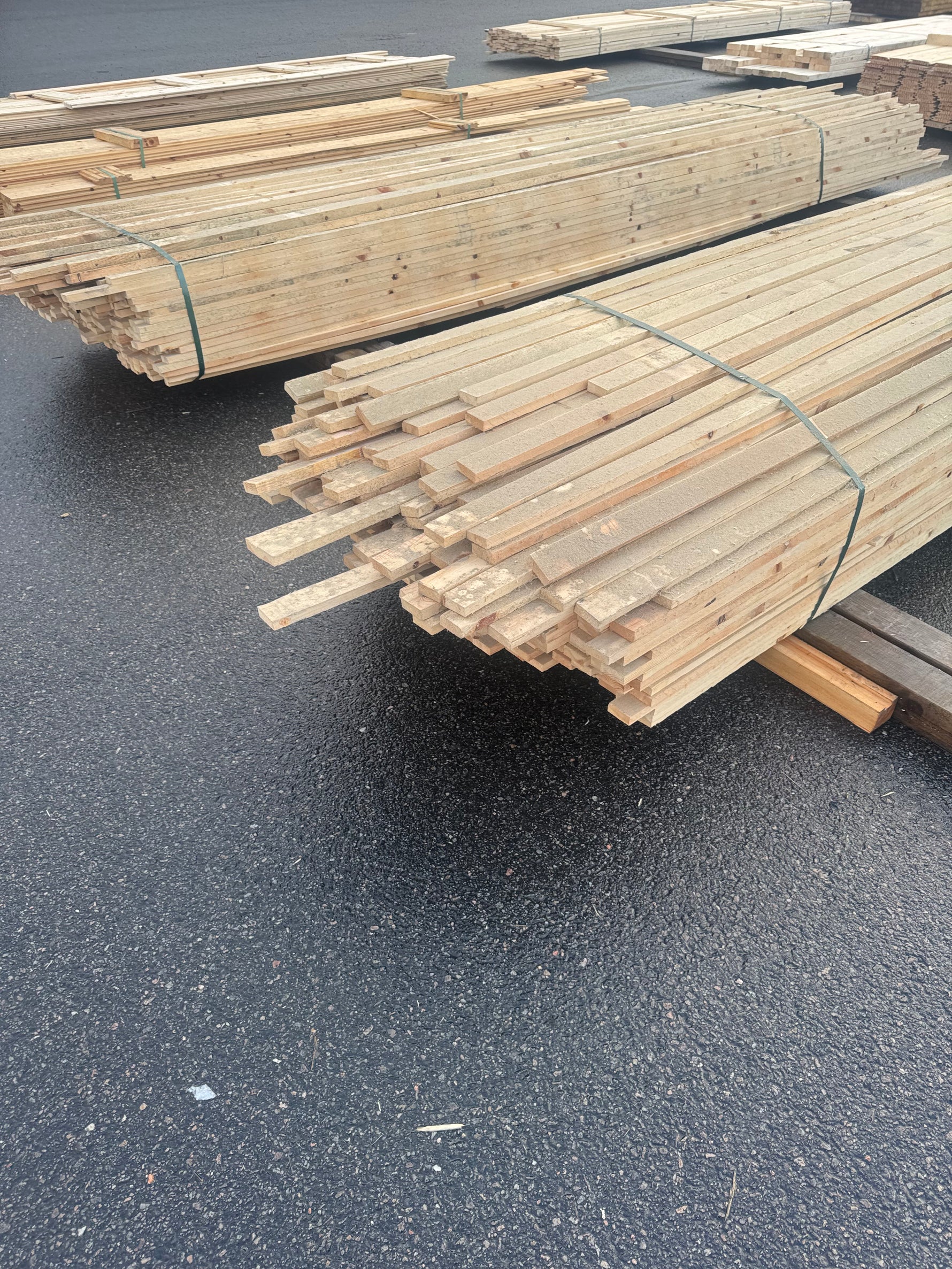 Paket Läkt 19x52 – 342 st (4,2–4,8 m, ohyvlade) - Spirec