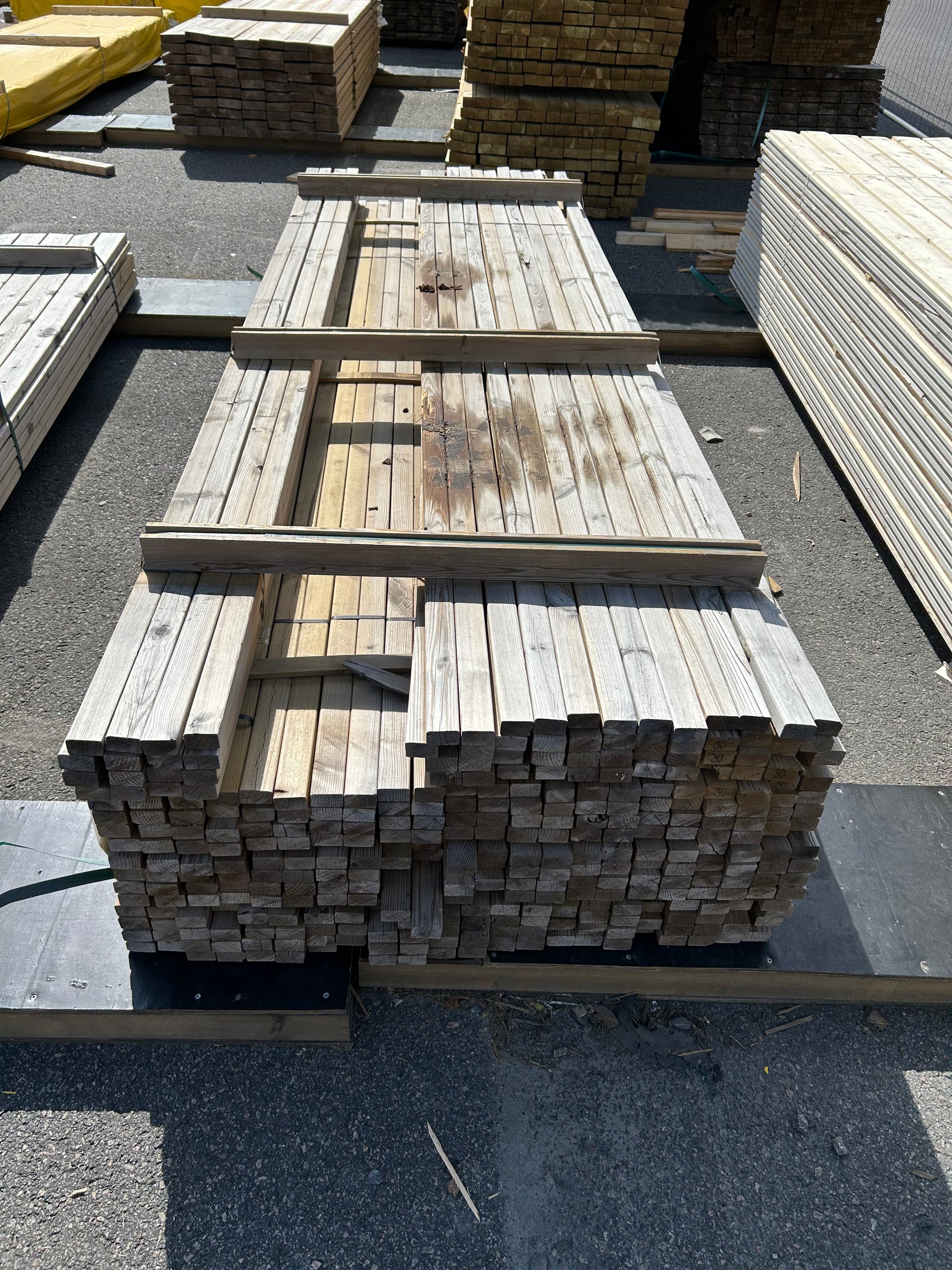 Paket Tryckimpregnerad Staketläkt 28×45 mm – 328 st