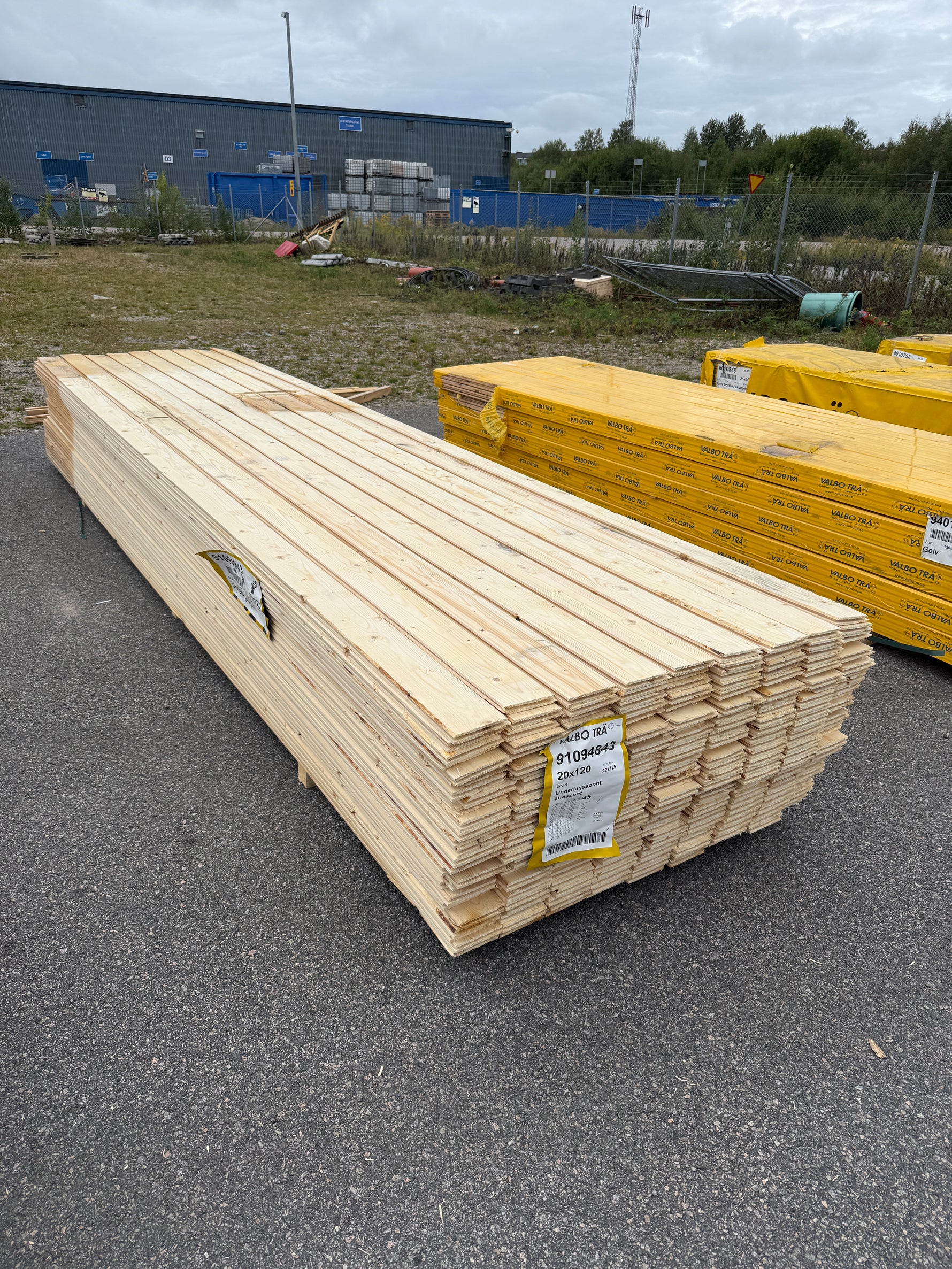 Parti Råspont 20x120mm 4.50m 243st Gran
