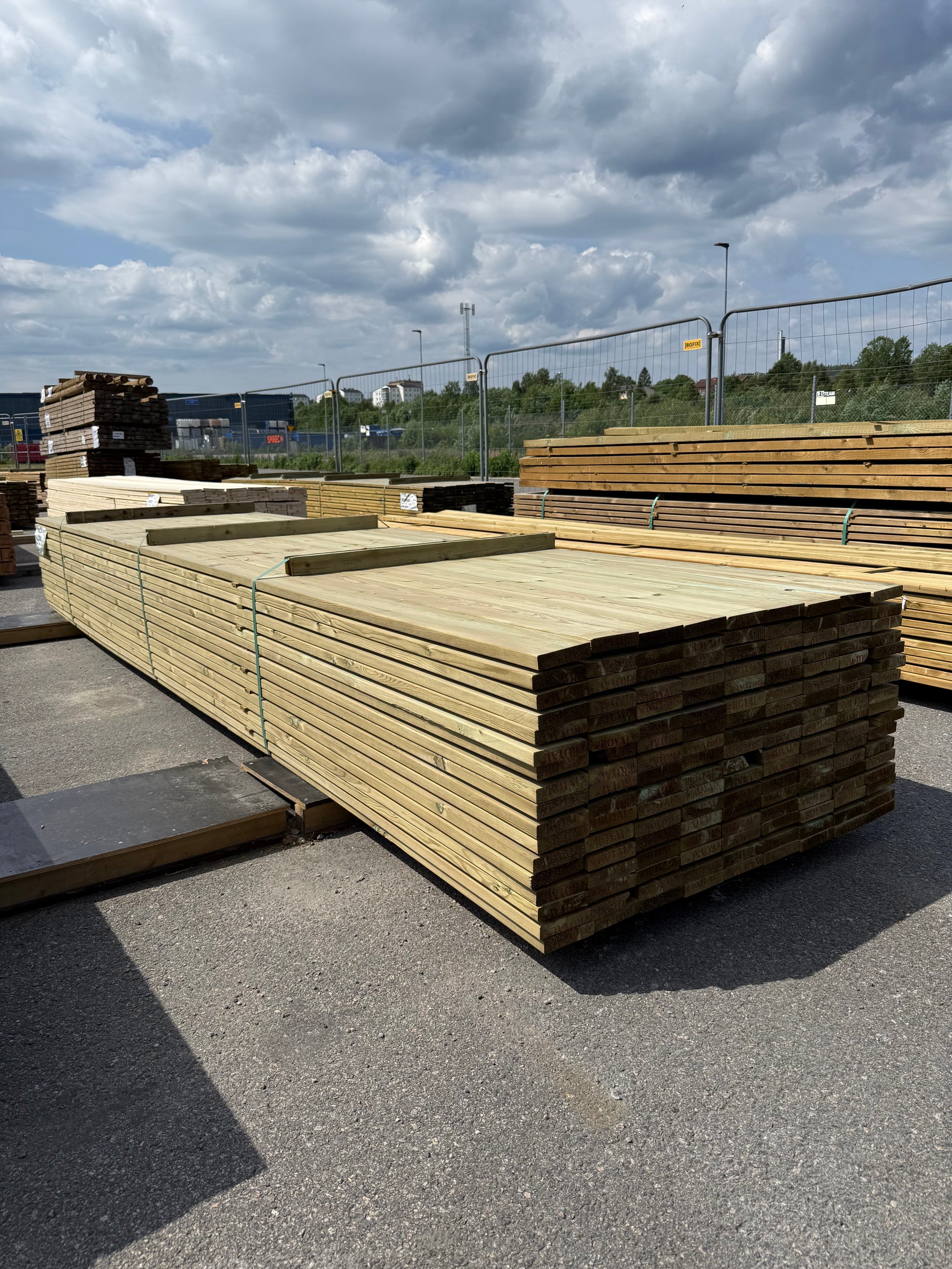 Paket Tryckimpregnerad Trall 28x120mm 4.50m 153st G4-3