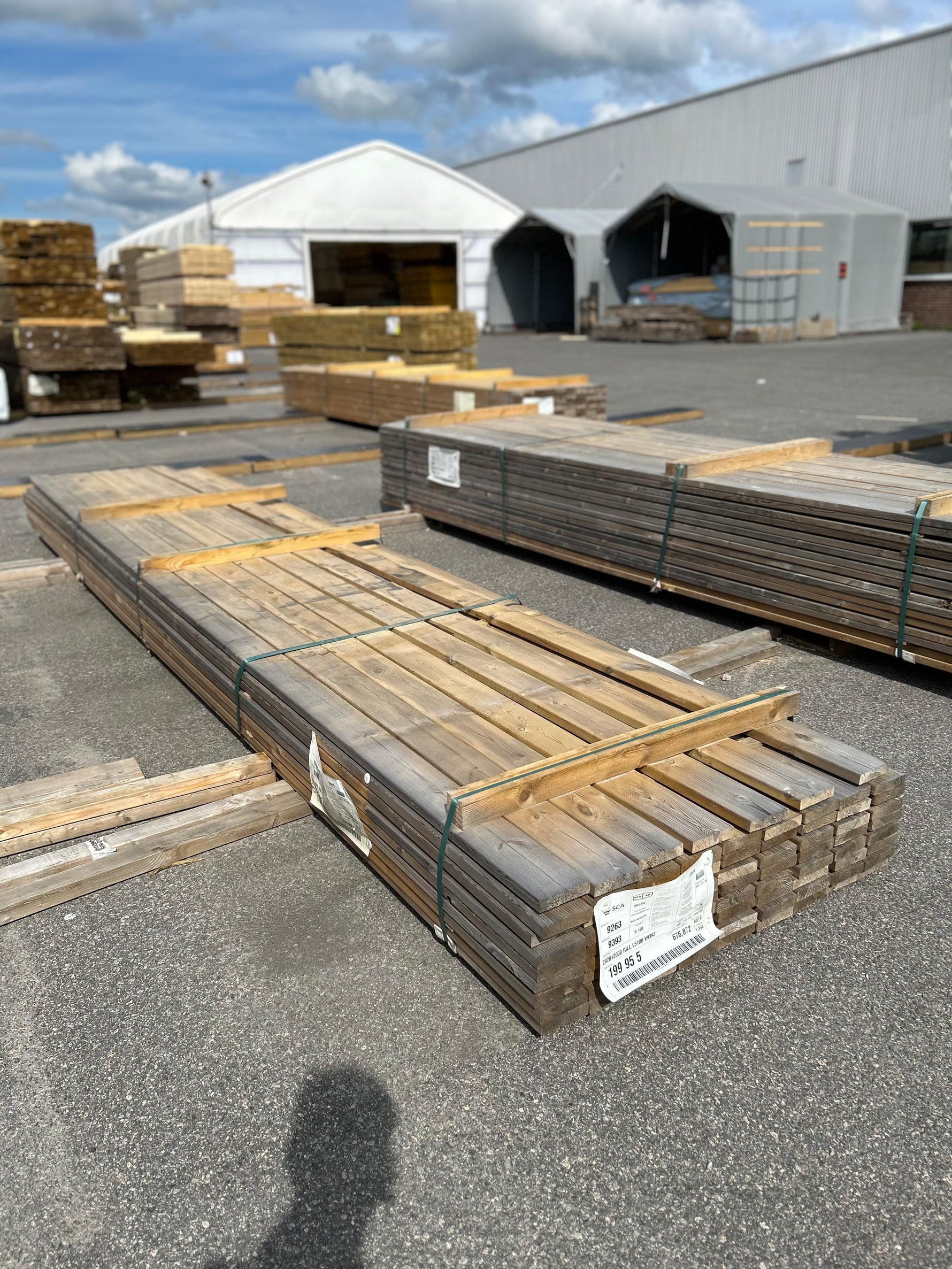 Paket Tryckimpregnerad Rillad Trall 28x120mm 5,10m 78st