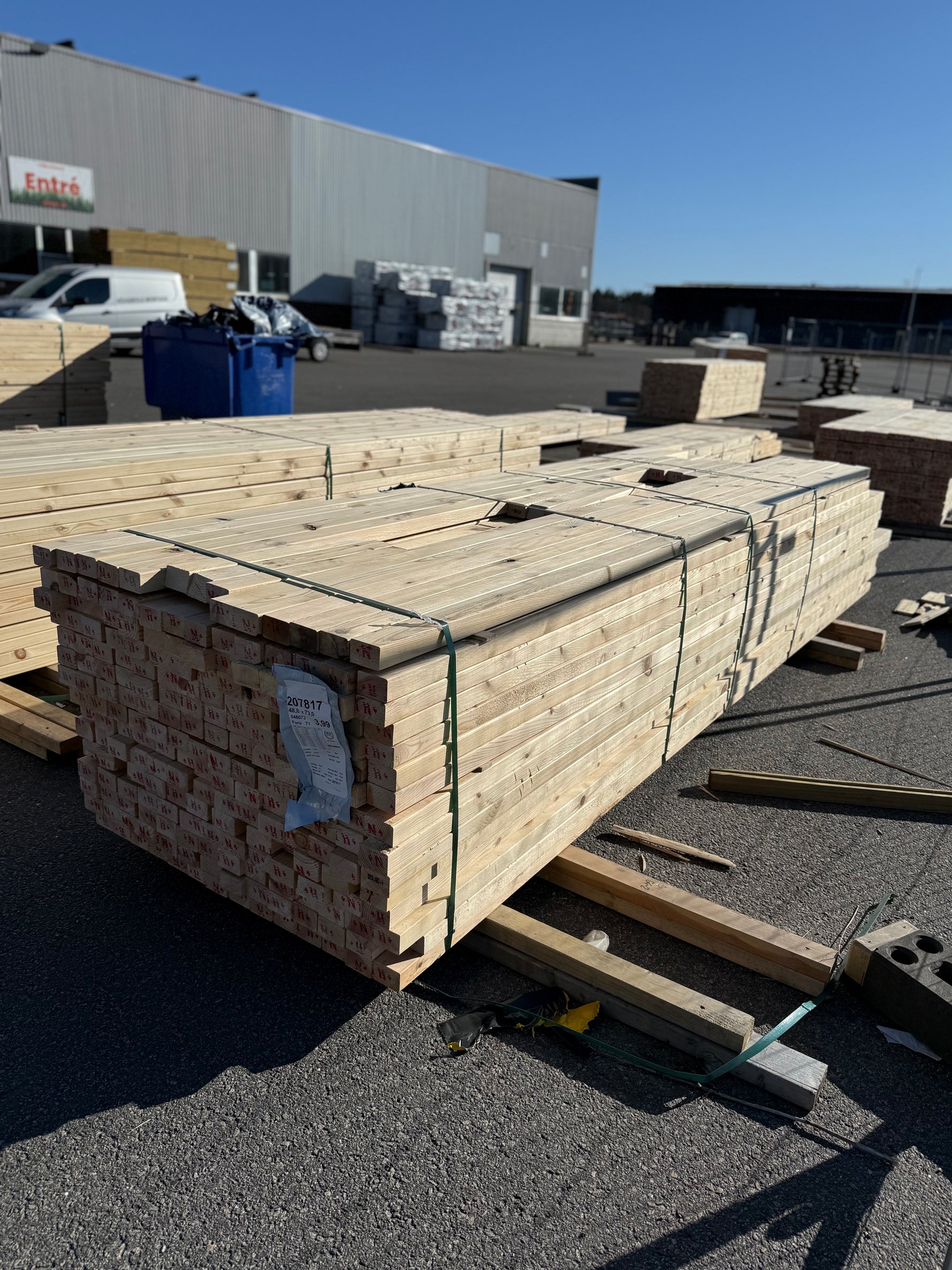 Paket Reglar 48x73 mm – 204 st (furu)