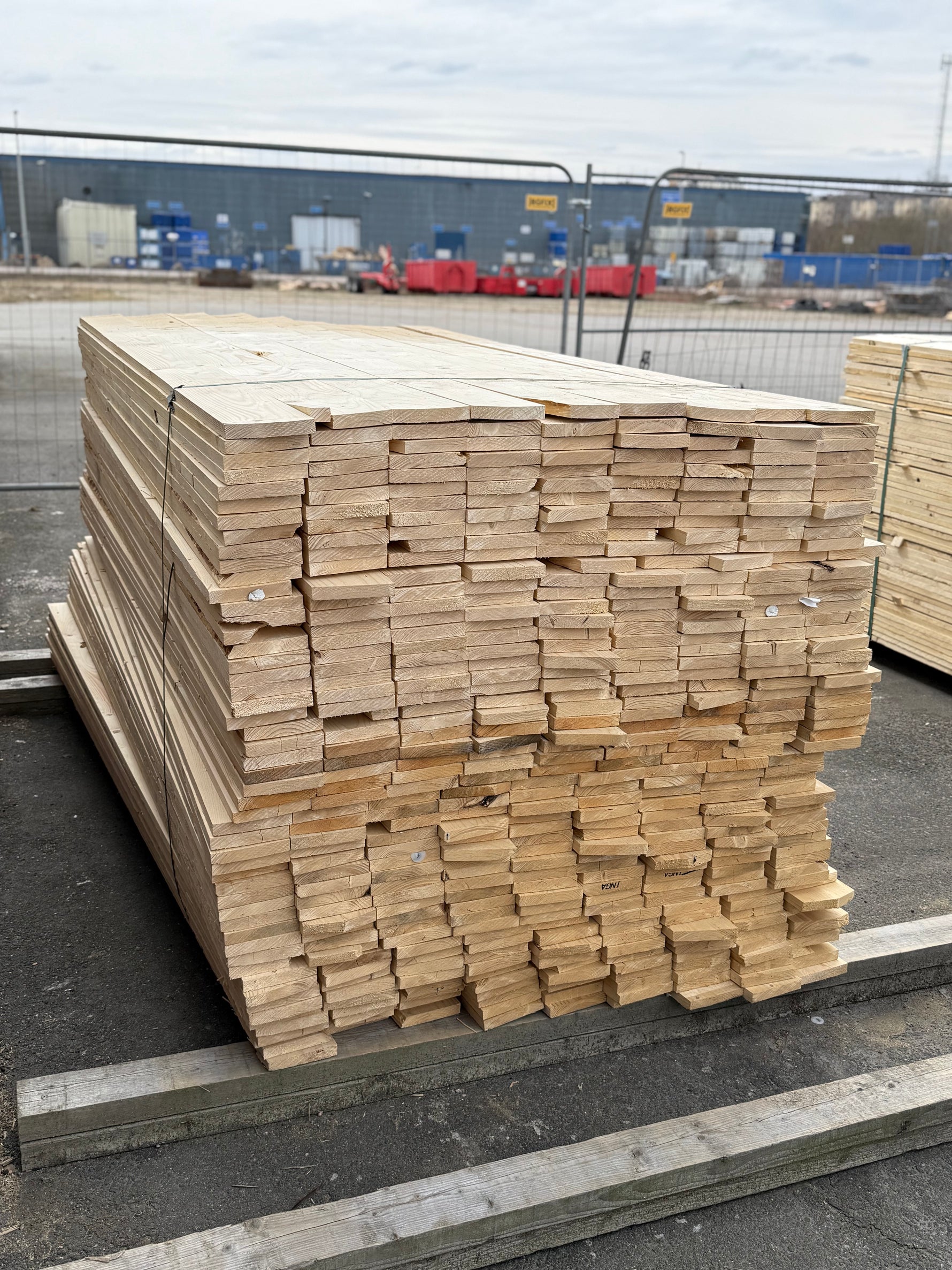 Paket brädor 22x125mm, 459 st 2,40 m - Spirec
