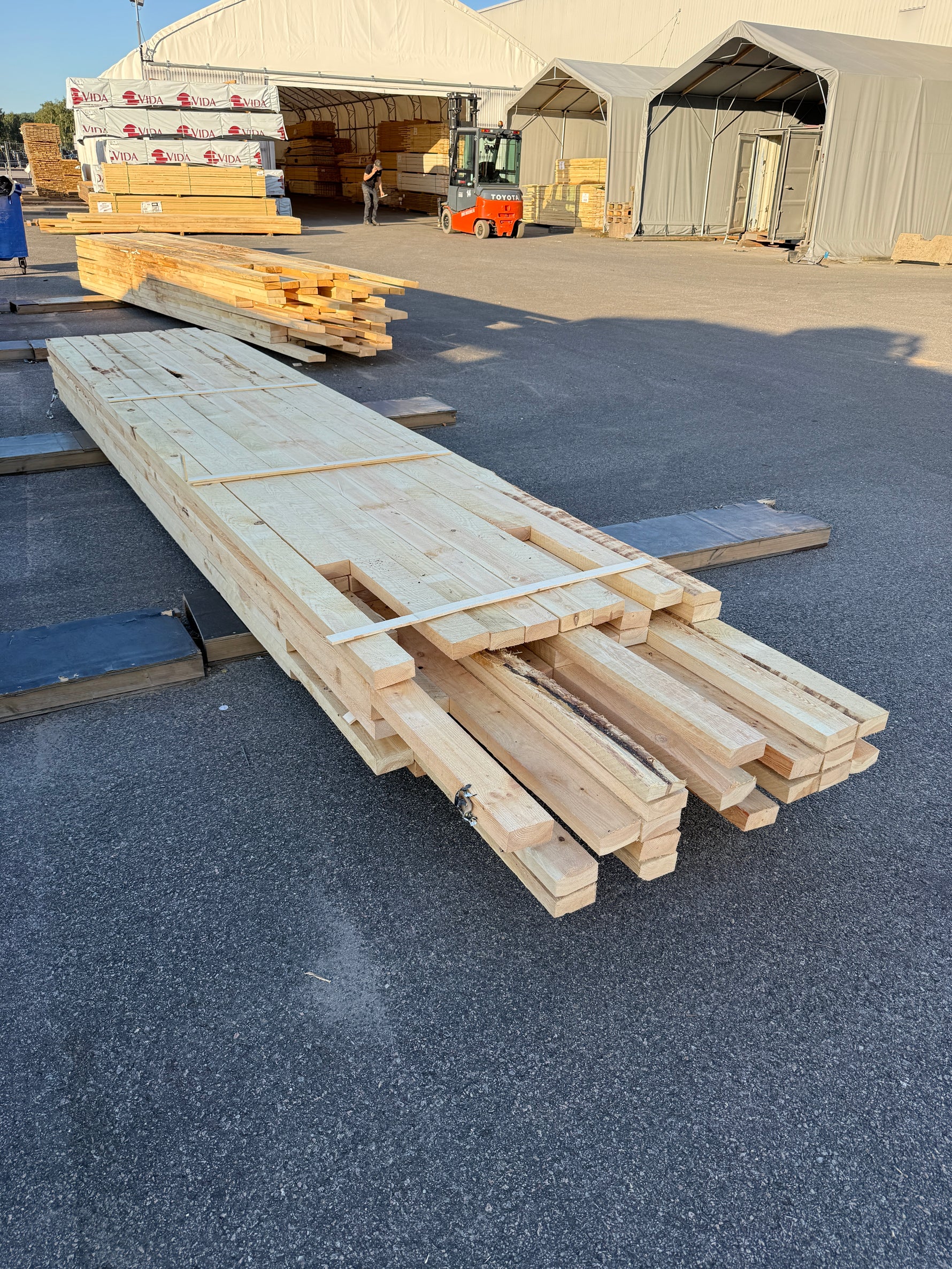 Paket Ohyvlade Reglar 47x100mm 70st (4.20-5.40m)