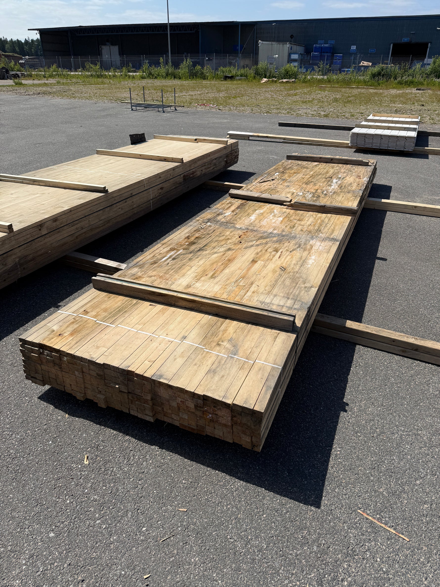 Paket Läkt 25x36mm, 240st 4.80m Mögel/Fuktskadat