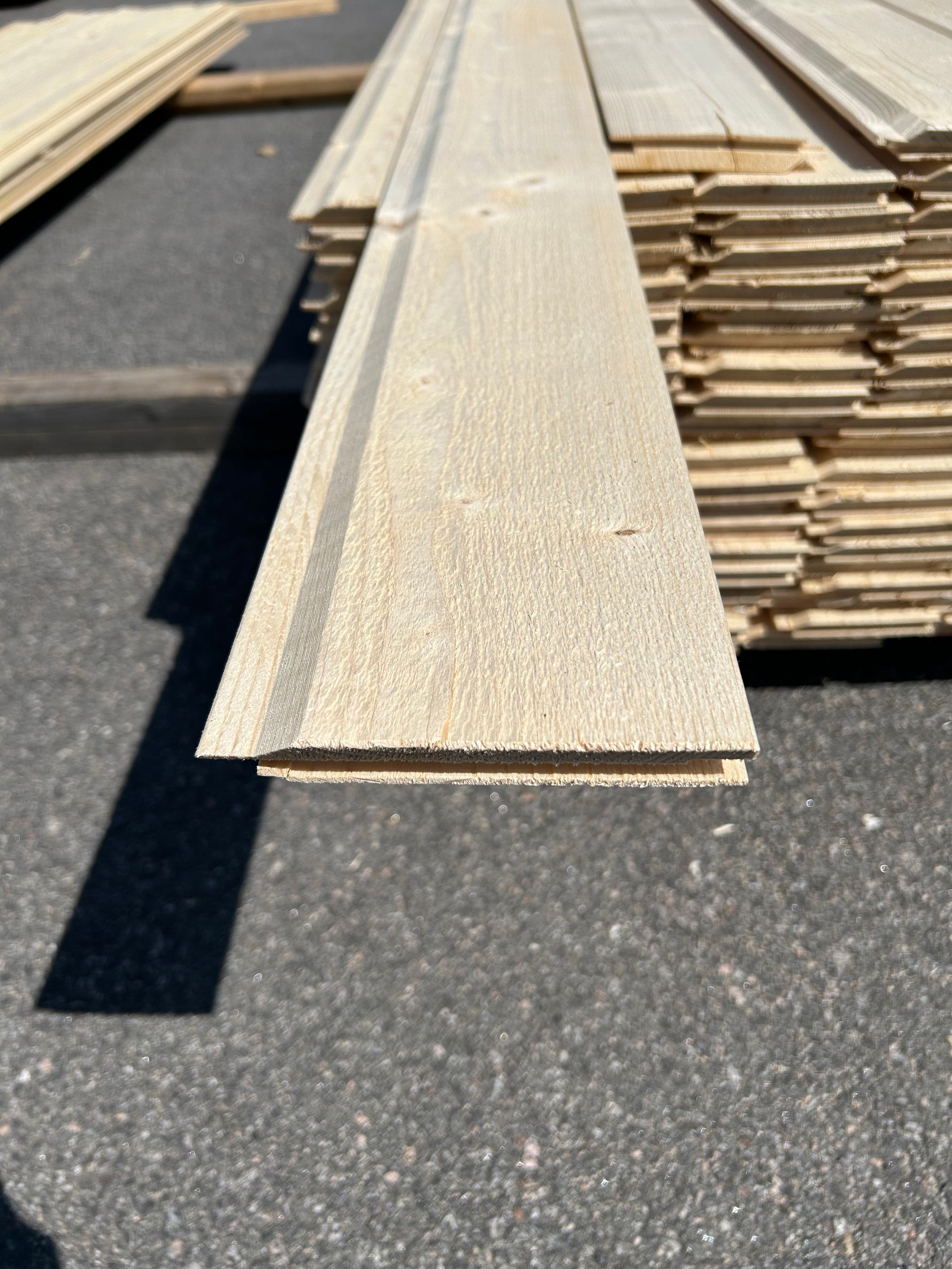 Paket Enkelfas Ändspont 22x145mm 3.60m 139st Obehandlad