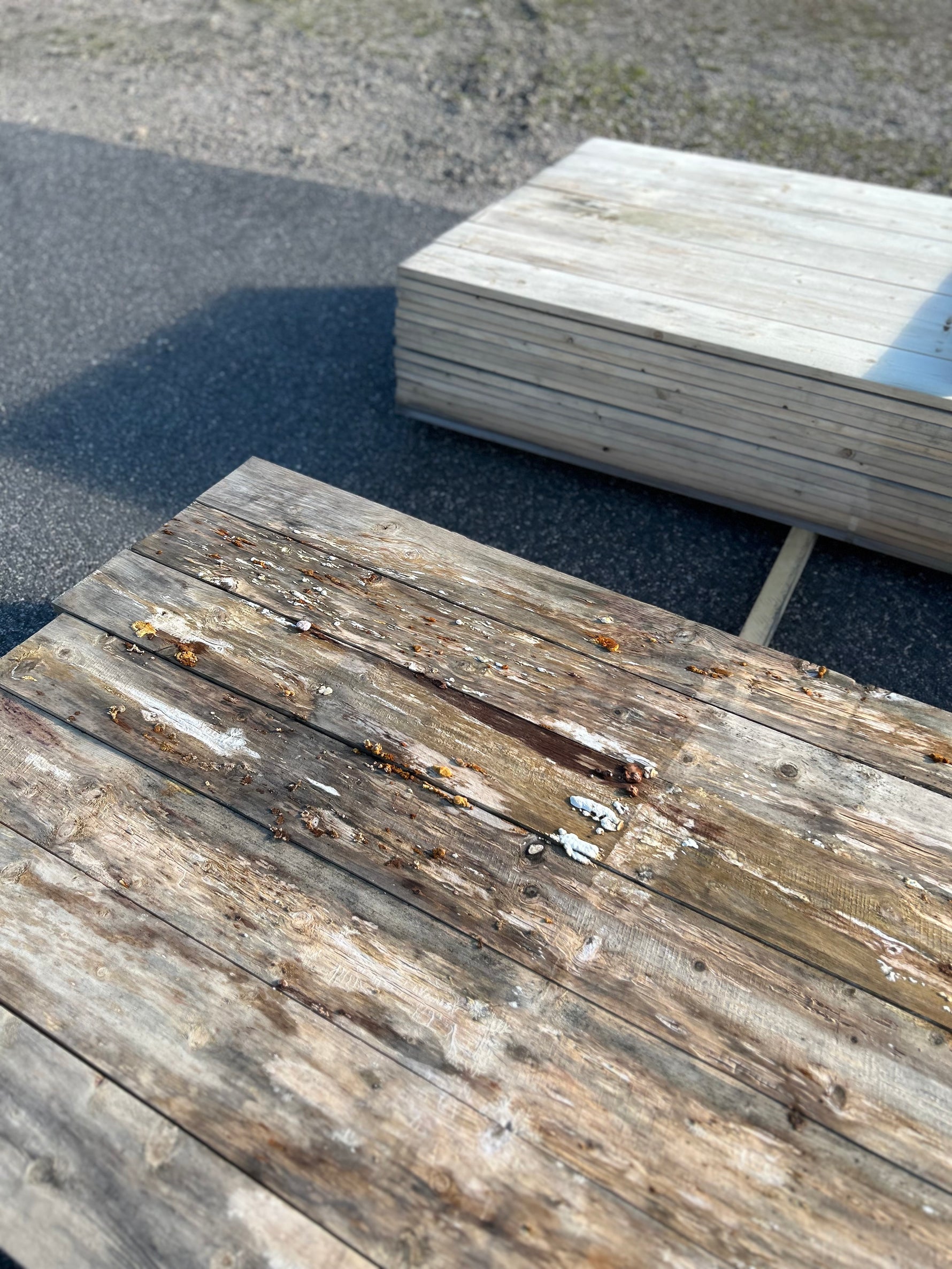 Paket Finsågade Brädor 22x145mm, 77st 4.20m Fuktskadad