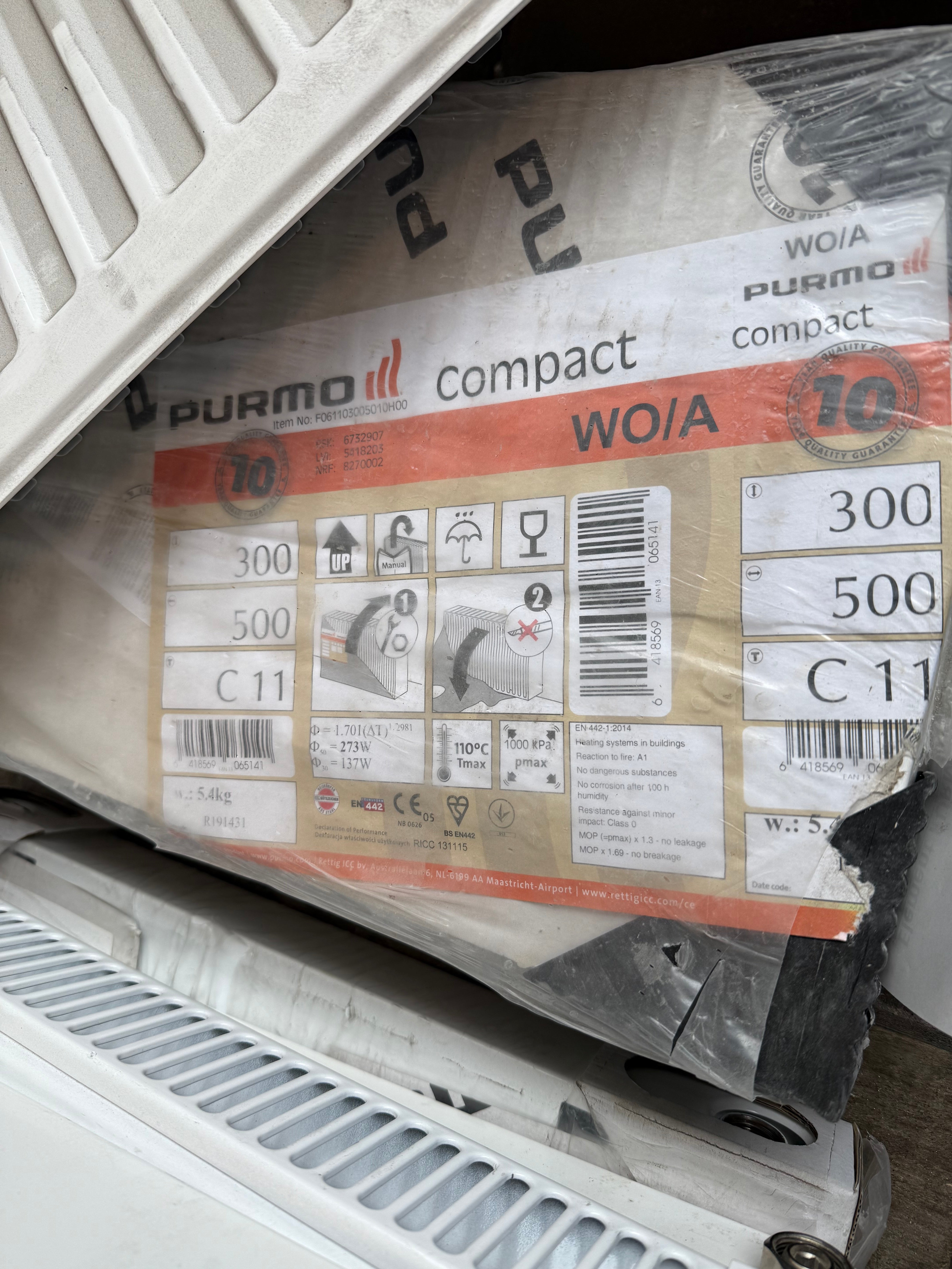 Element PURMO Compact - 300x500mm