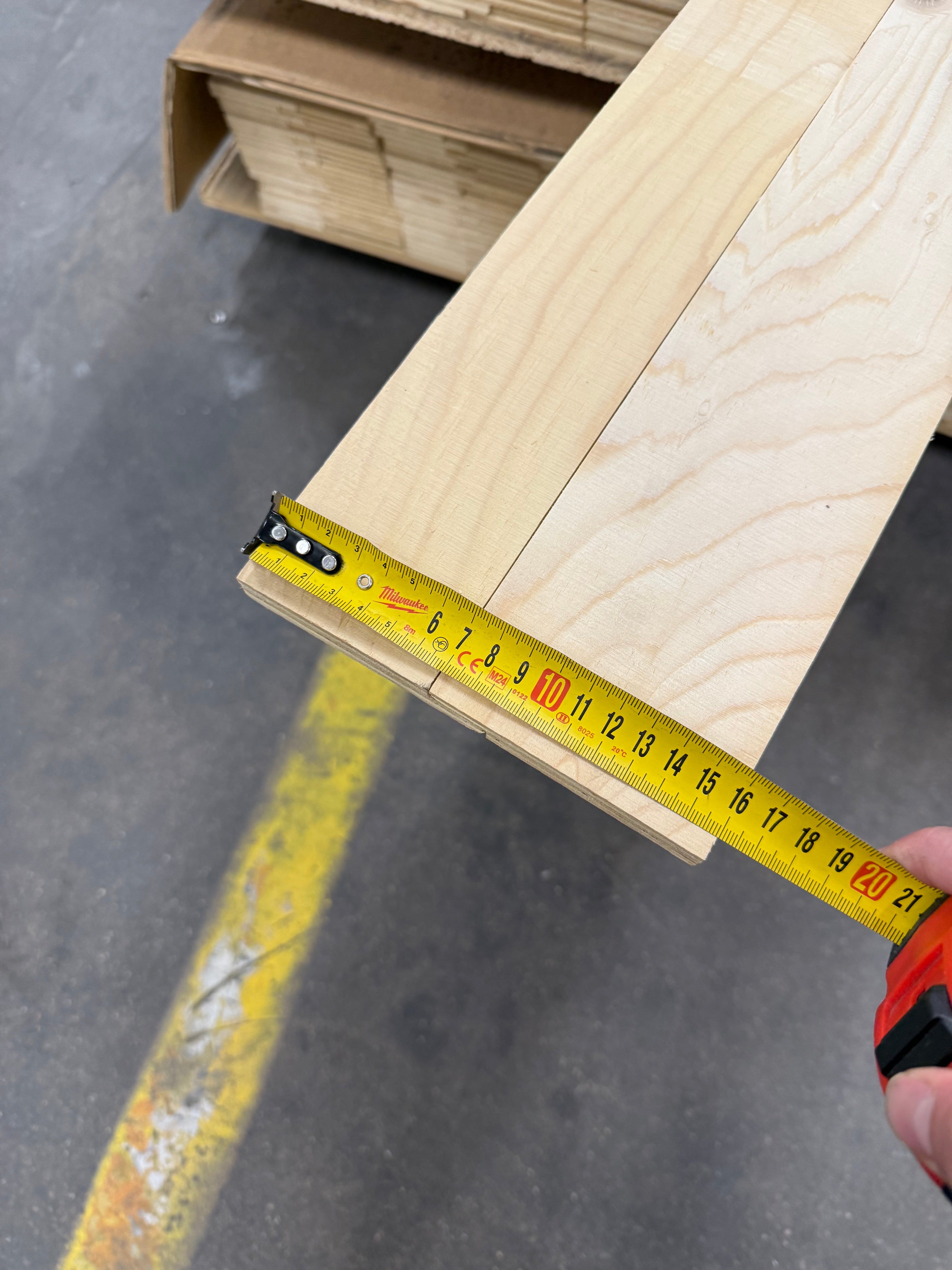 Kortlingsplywood 15x2500x91mm