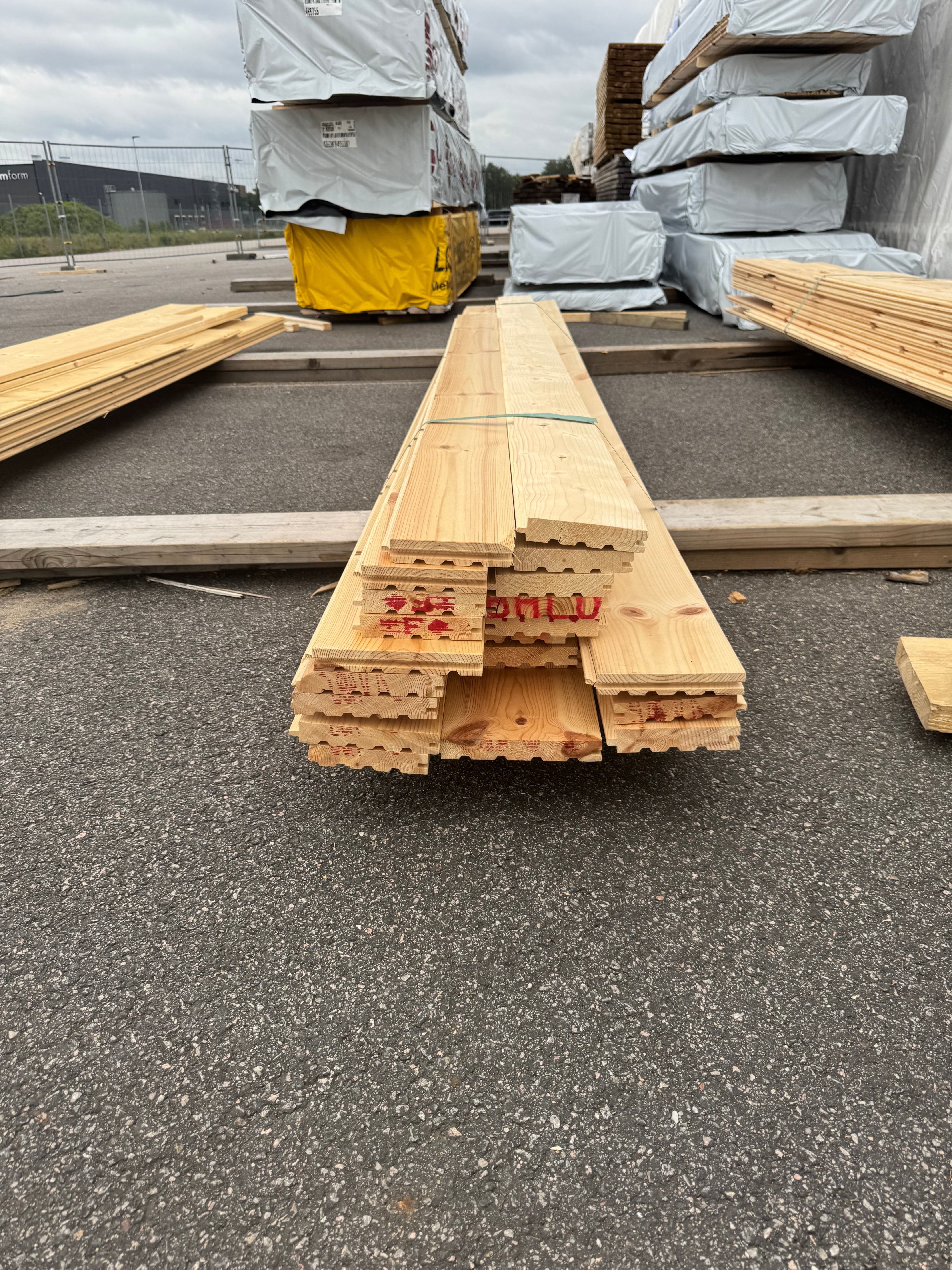 Paket Hyvlat Virke – Blandade Dimensioner