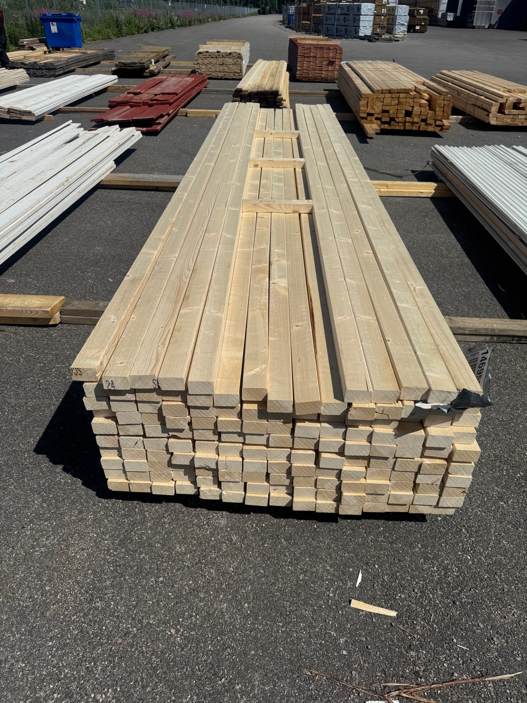 Paket Reglar 45x70 mm, 145 st 4,80 m