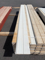 Paket Ytterpanel Dubbelfas Halvspont 22x145mm, 175st 4.20m Grundmålad