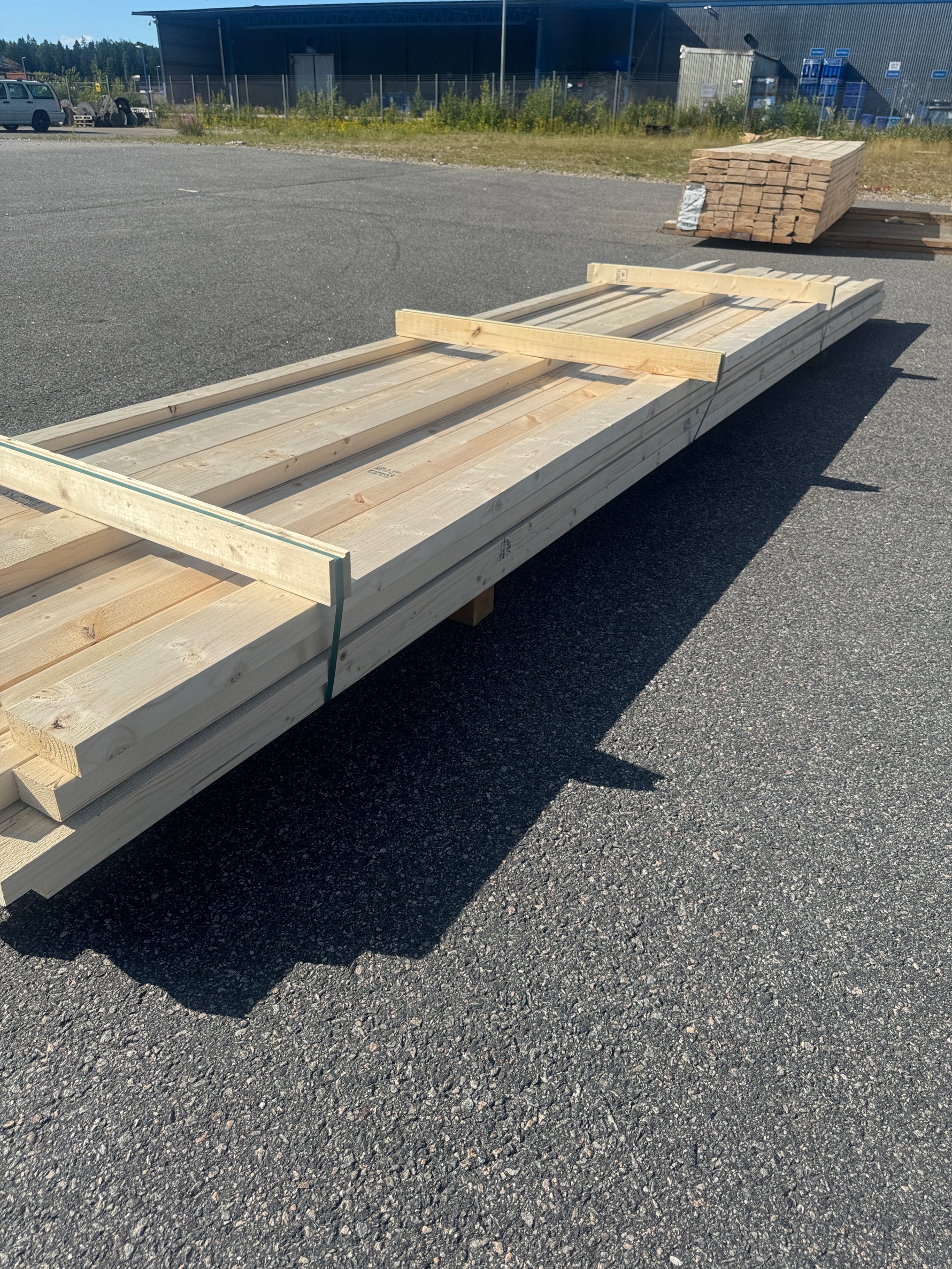 Utsorterat Paket Reglar och Glespanel 3,60–4,80m Blandade Dimensioner