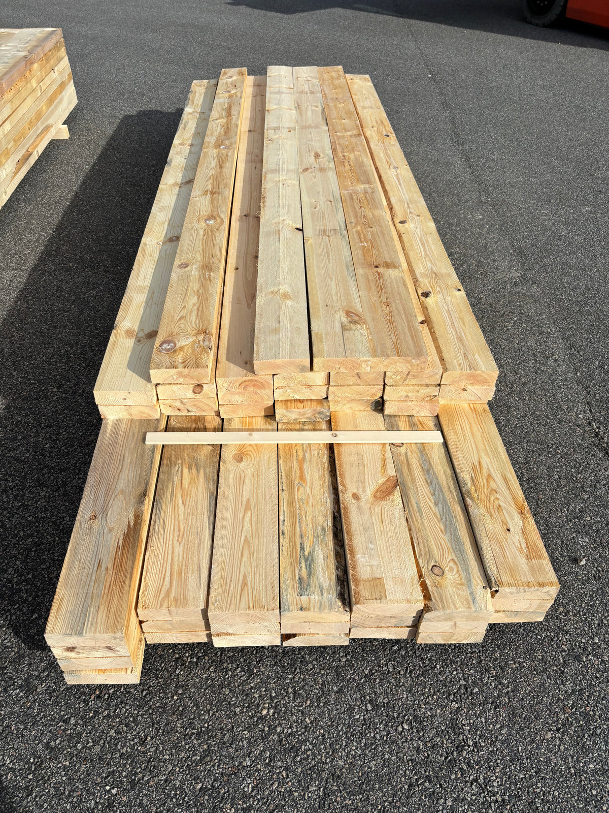 Paket Ohyvlade Reglar 47x150mm (3,00–3,60m) 46st (Fukt)