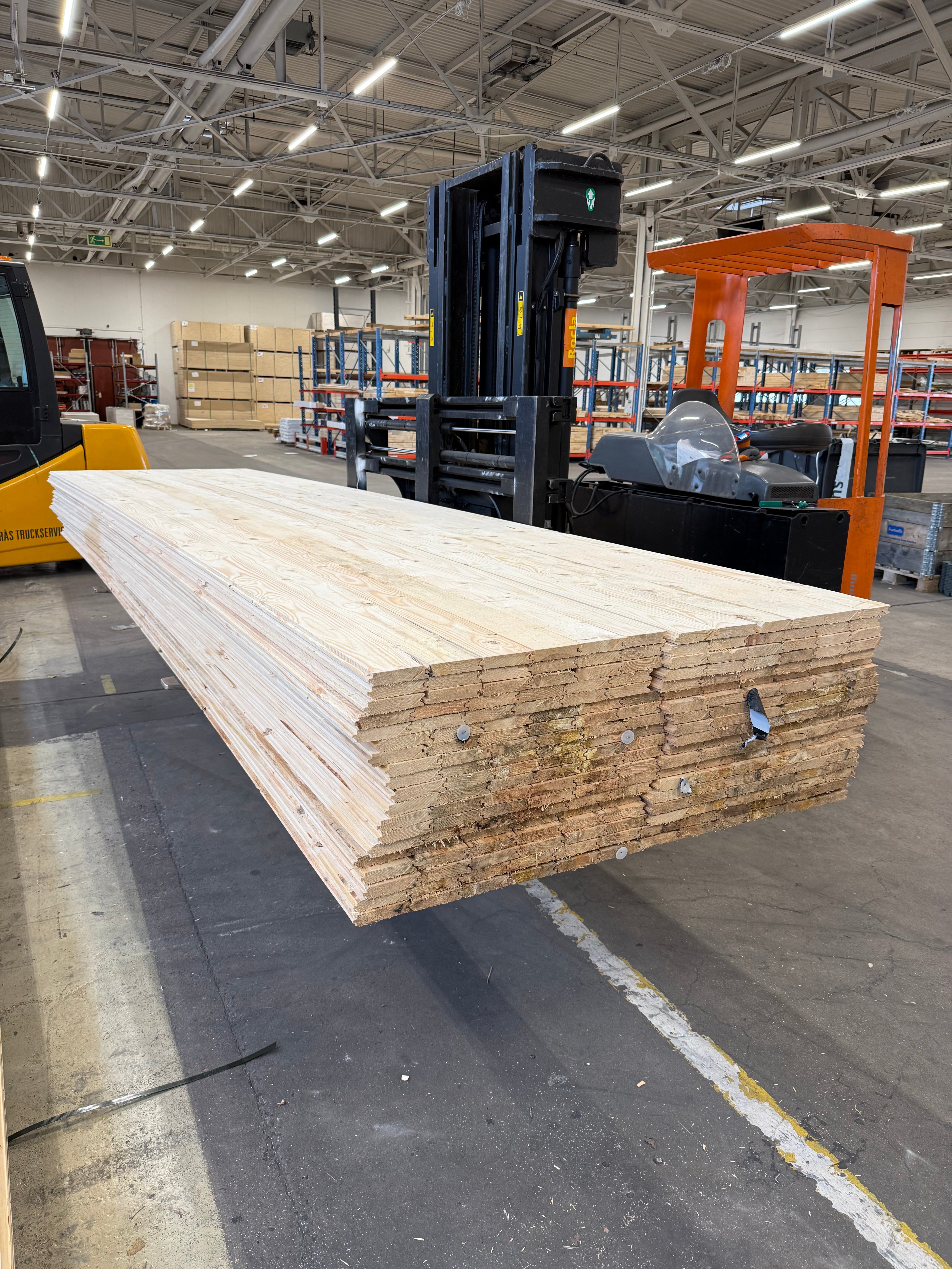 Paket Råspontluckor 38st- 4.50m (OBS! MYCKET MÖGEL)